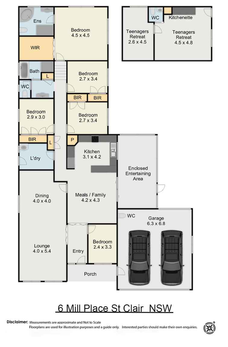 6 Mill Place St Clair 6 Mill Place St Clair