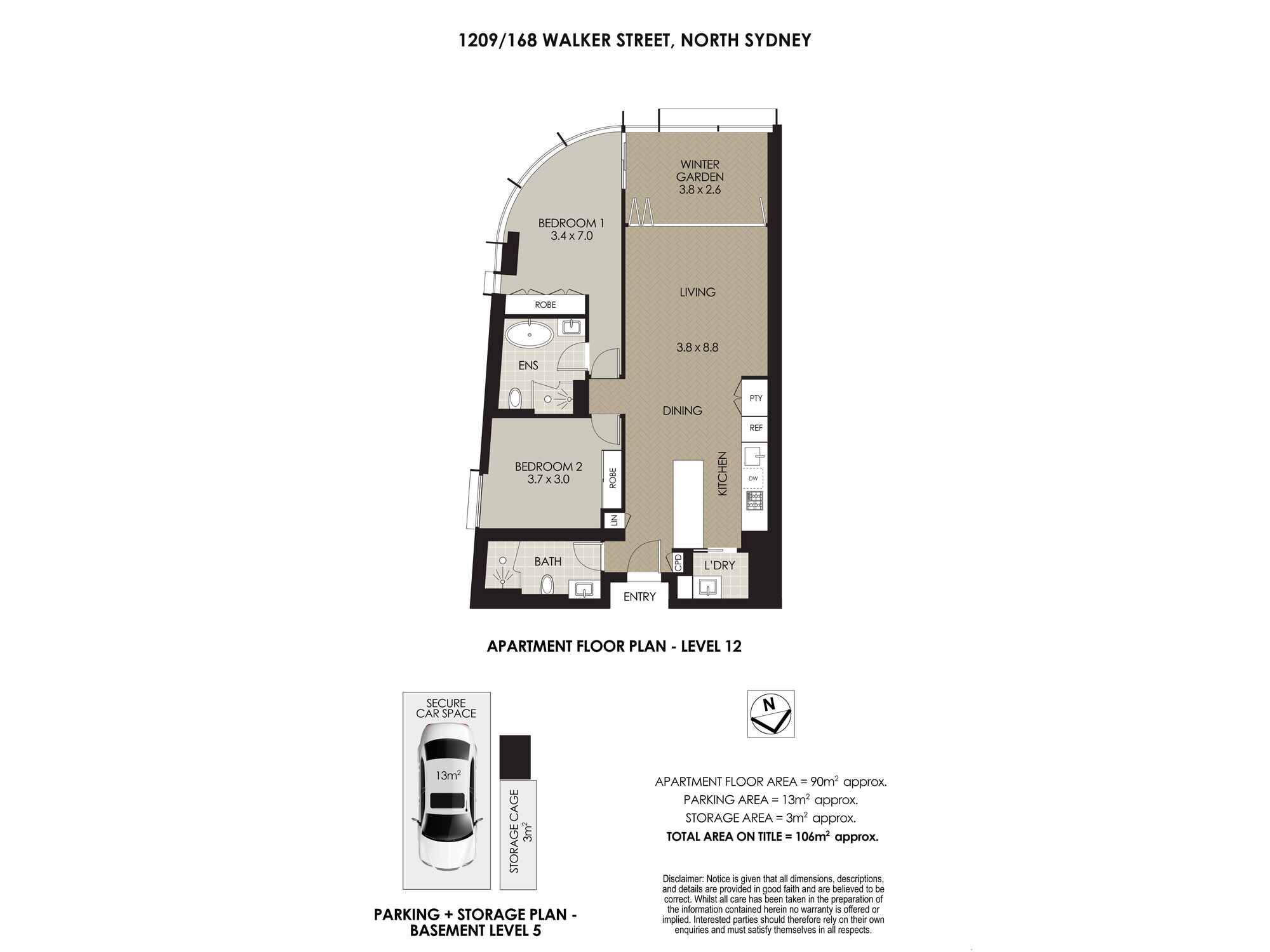 1209/168 Walker Street North Sydney 1209/168 Walker Street North Sydney