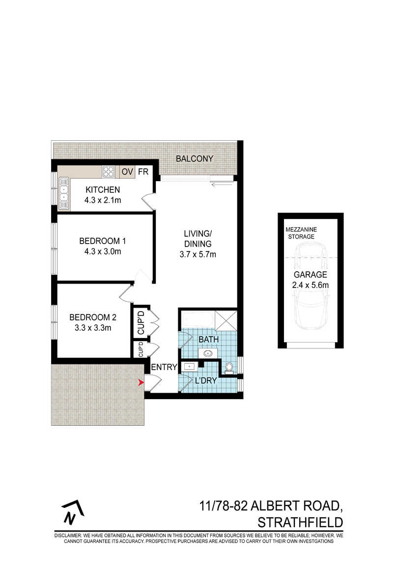 11/78-82 ALBERT ROAD Strathfield 11/78-82 ALBERT ROAD Strathfield