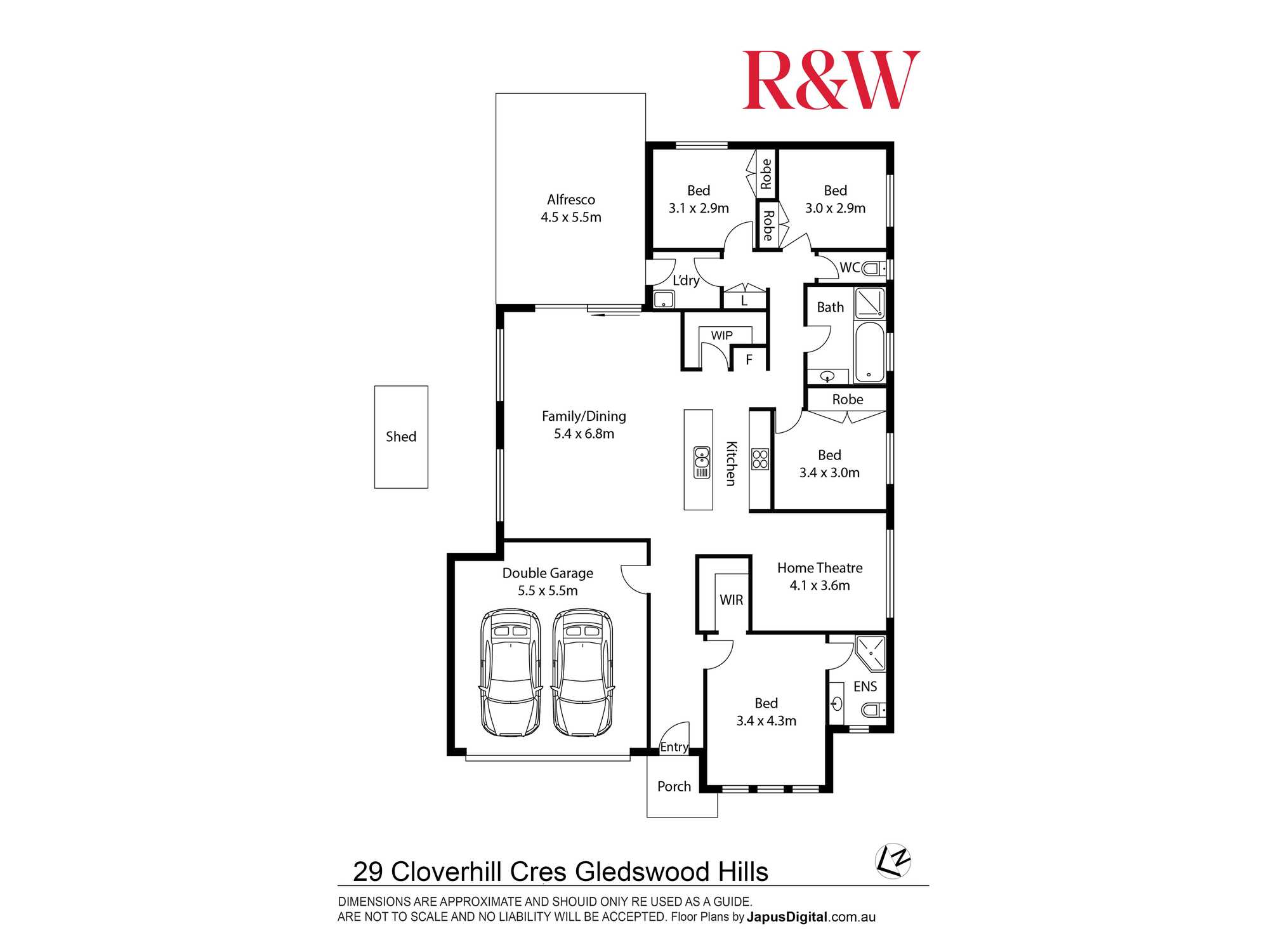 29 CLOVERHILL CRESCENT Gledswood Hills