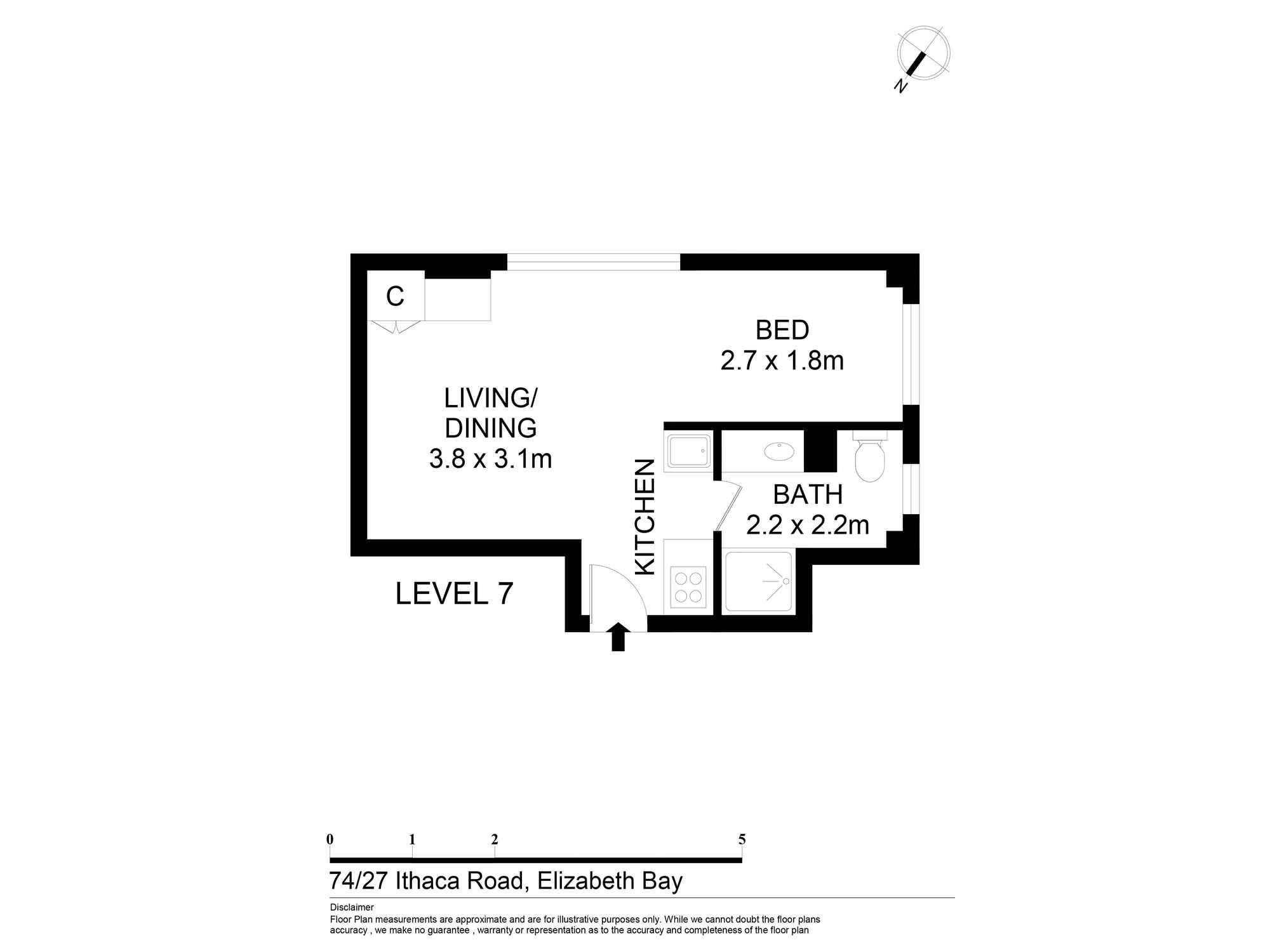 74/27 Ithaca Road Elizabeth Bay