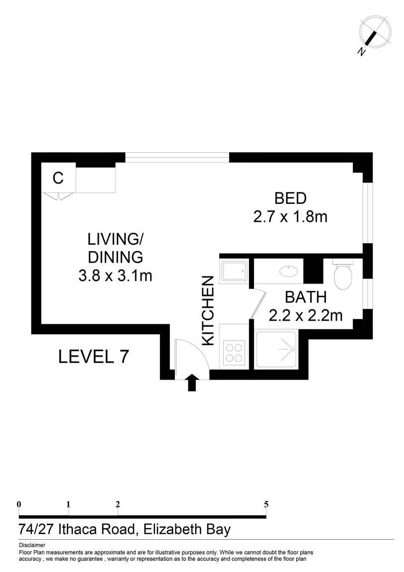 74/27 Ithaca Road Elizabeth Bay