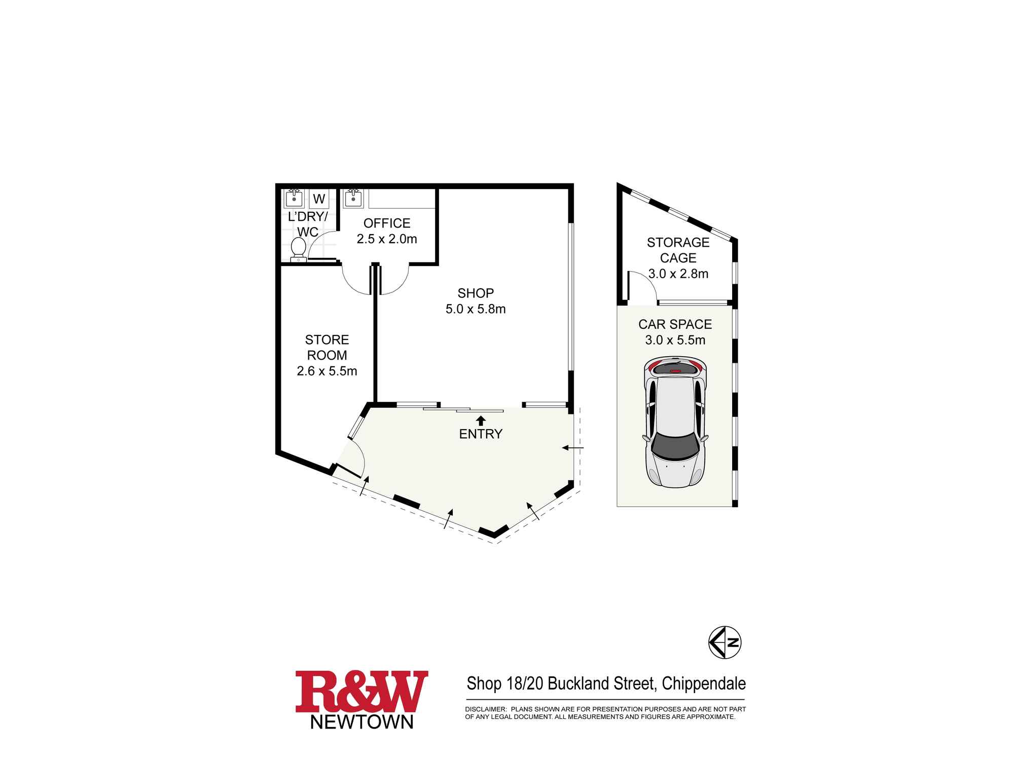 Shop 18-20 Buckland Street Chippendale