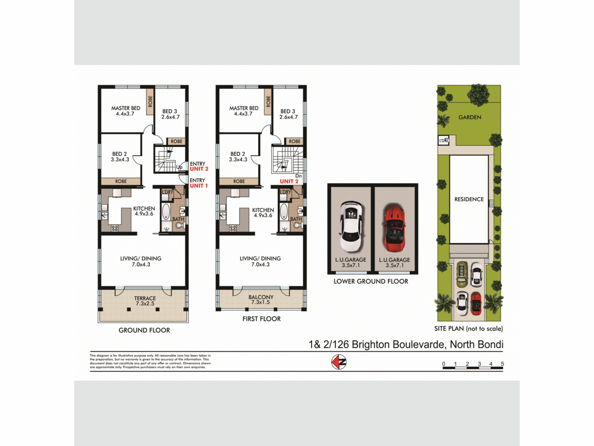 1 & 2/126 Brighton Boulevard North Bondi