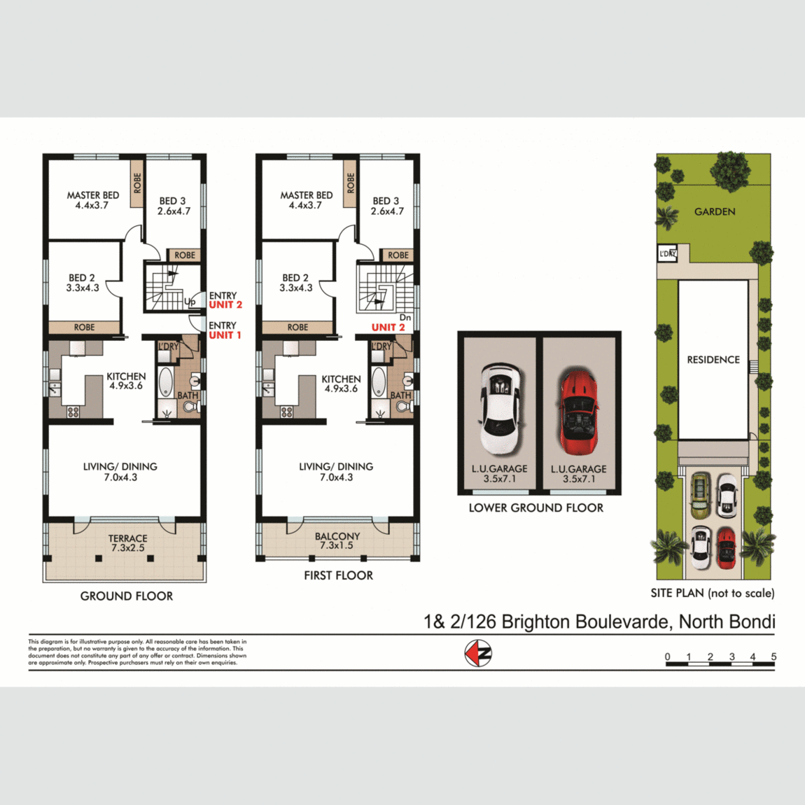 1 & 2/126 Brighton Boulevard North Bondi