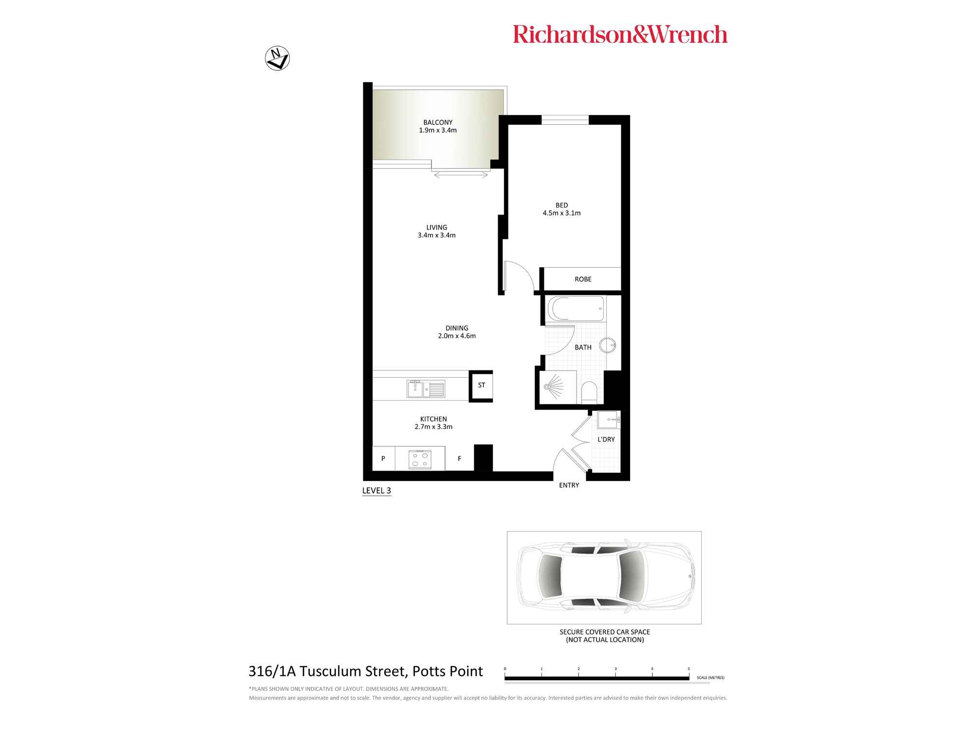 316/1a Tusculum Street Potts Point 316/1a Tusculum Street Potts Point