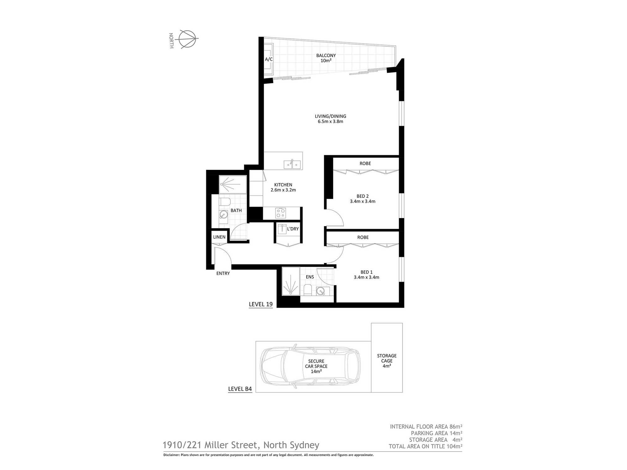 1910/221 Miller Street North Sydney