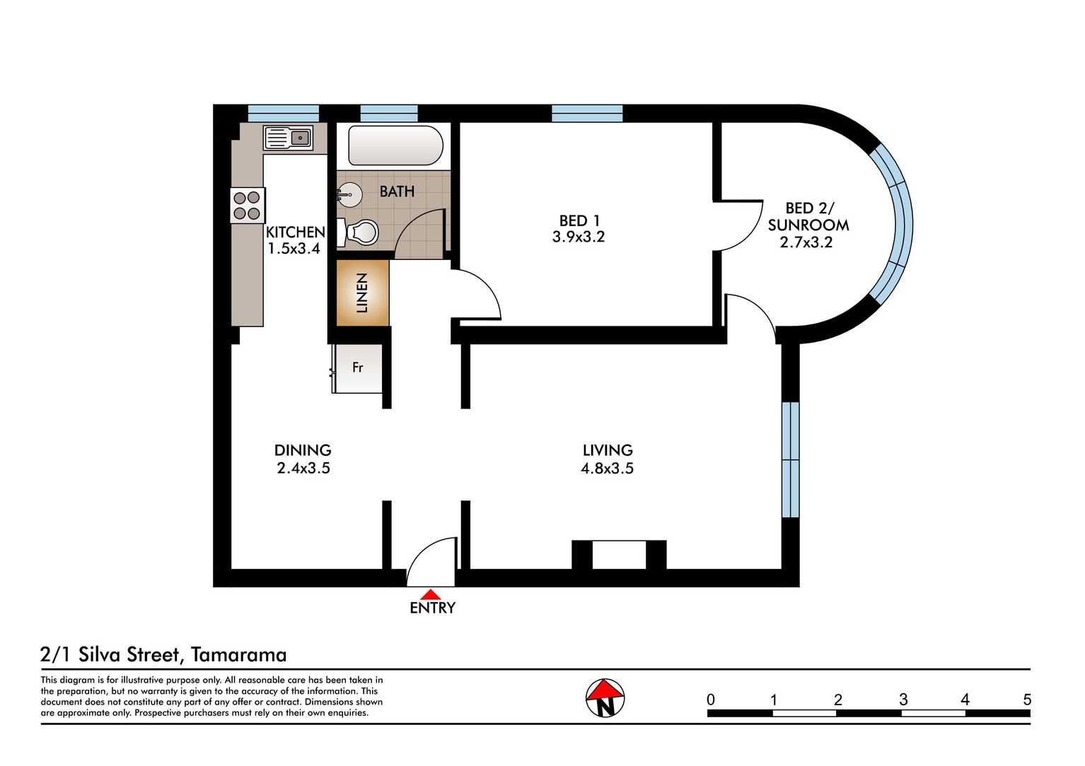 2/1 Silva Street Tamarama