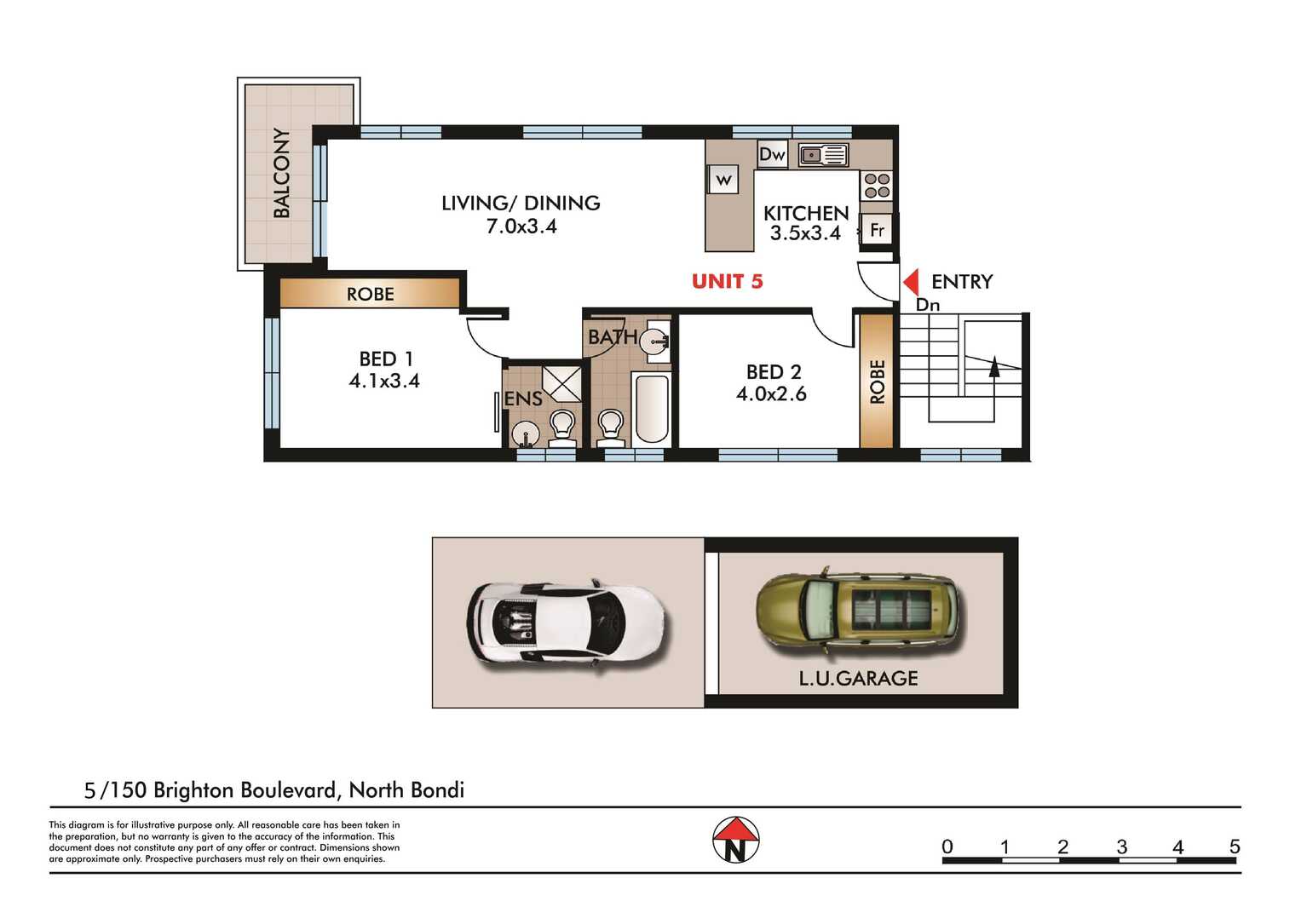 5/150 Brighton Boulevard North Bondi