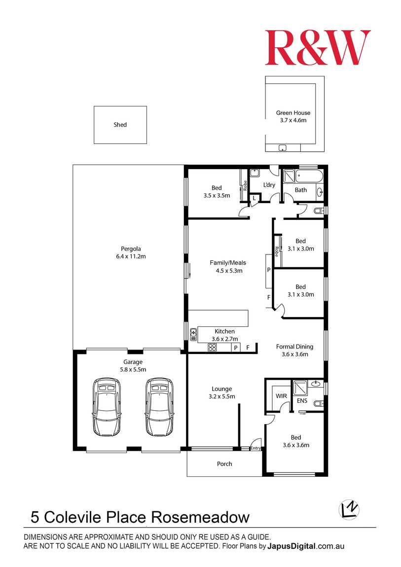 5 COLEVILE PLACE Rosemeadow 5 COLEVILE PLACE Rosemeadow
