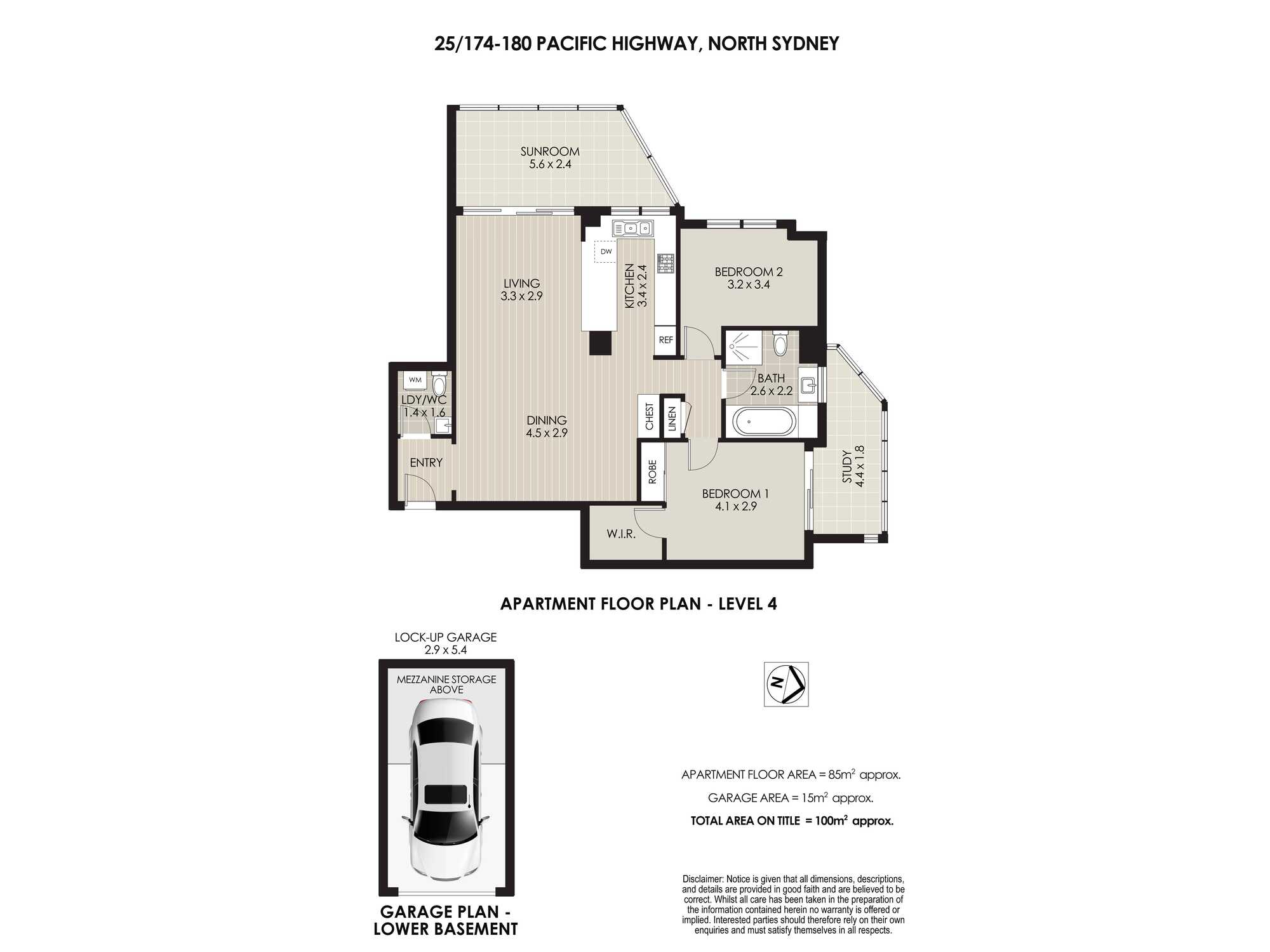 25/174-180 Pacific Highway North Sydney