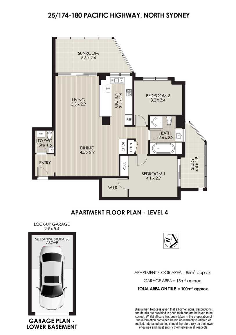 25/174-180 Pacific Highway North Sydney