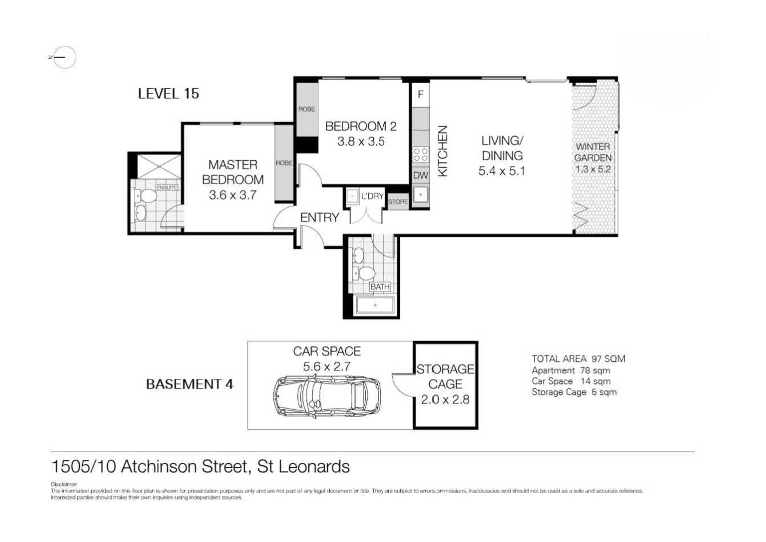 1505/10 Atchison Street St Leonards
