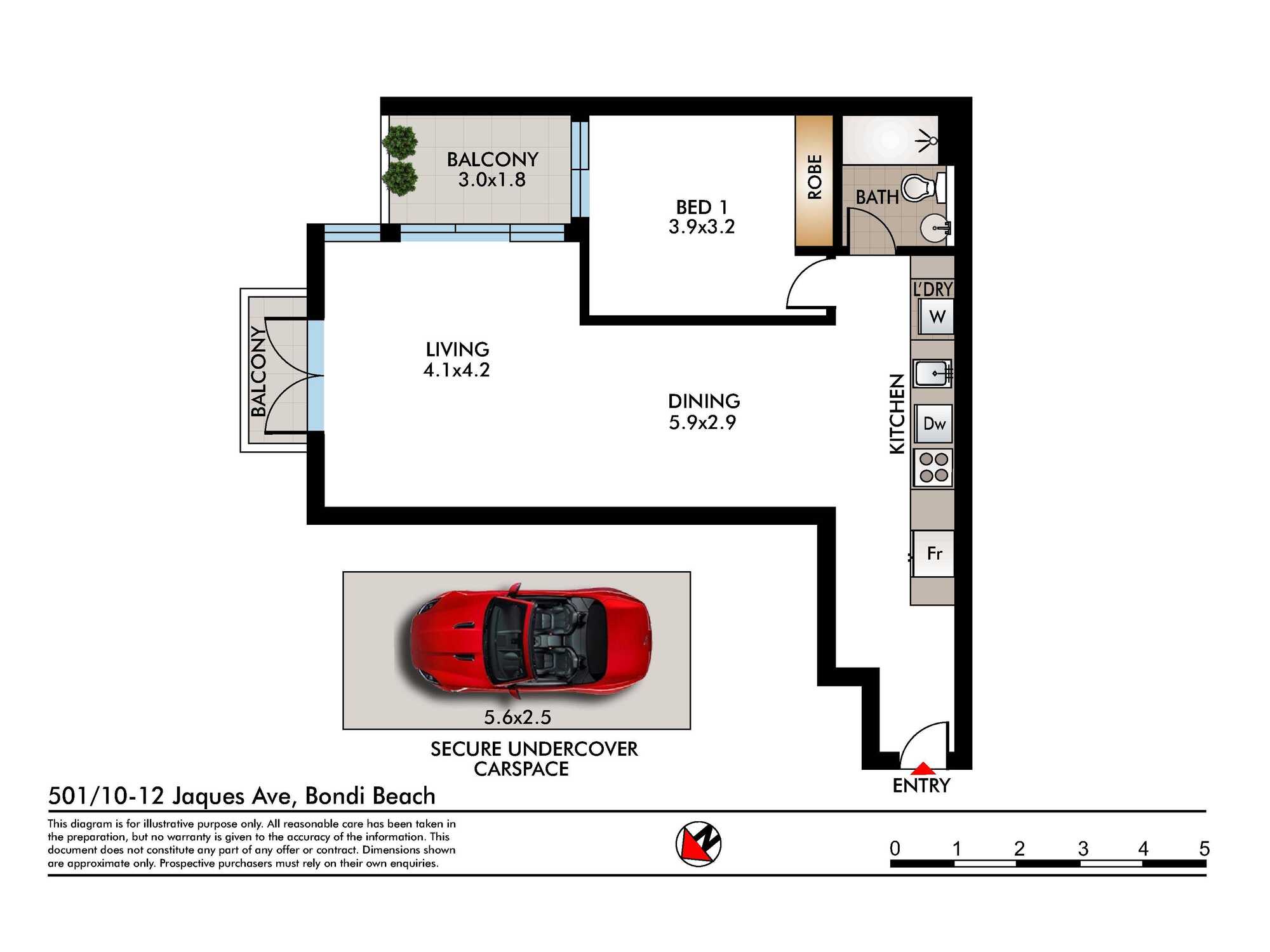 501/10 Jaques Avenue Bondi Beach