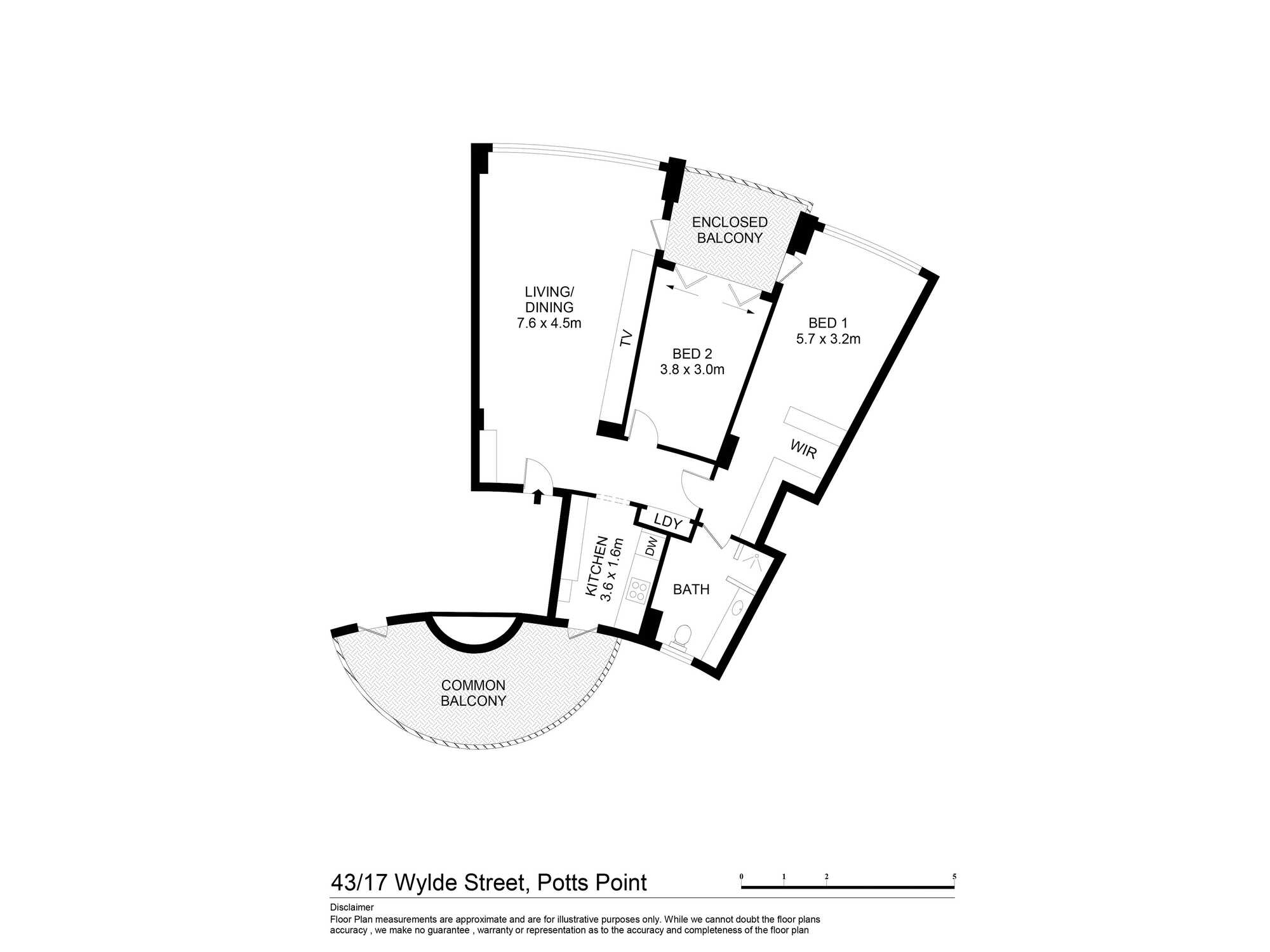 43/17 Wylde Street Potts Point