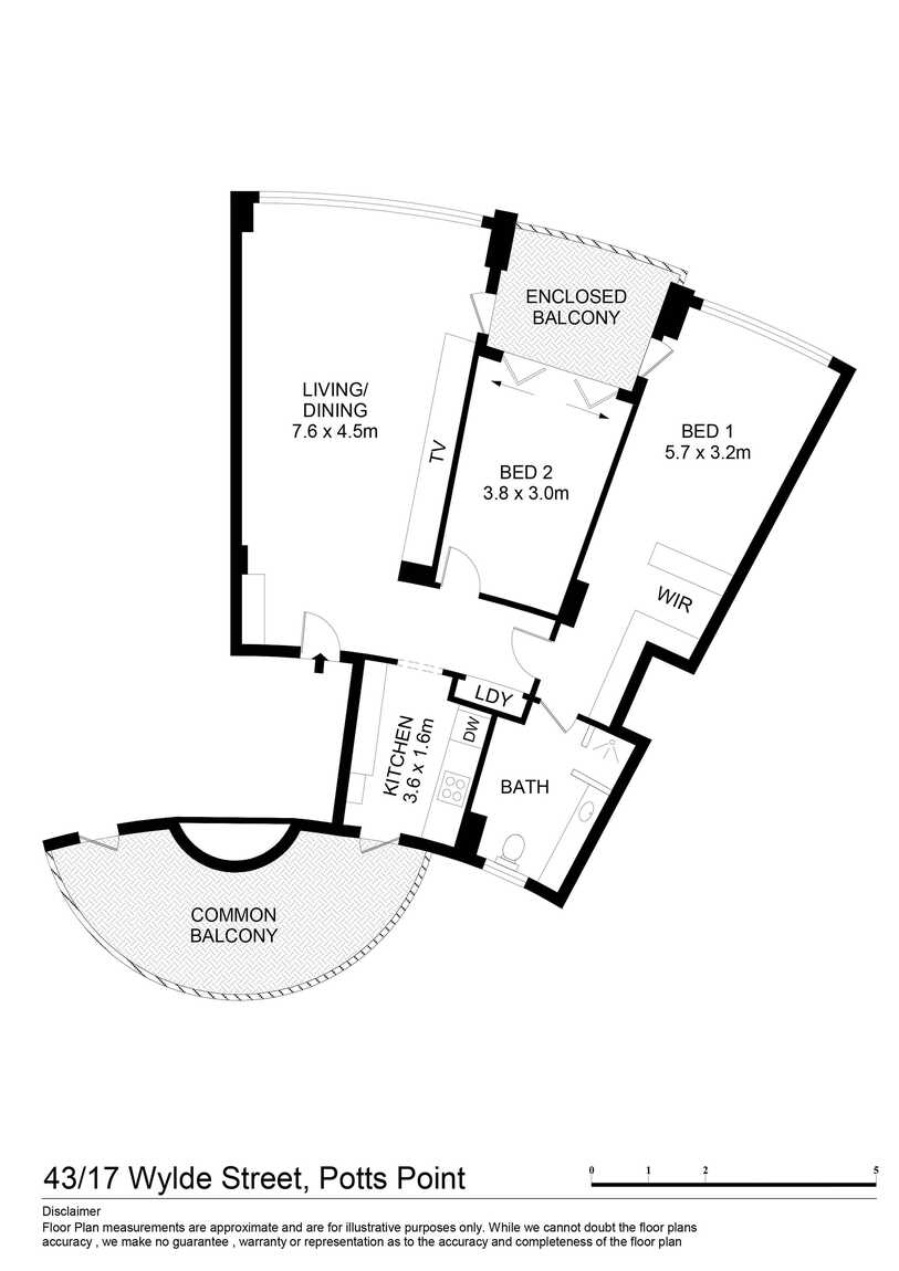 43/17 Wylde Street Potts Point