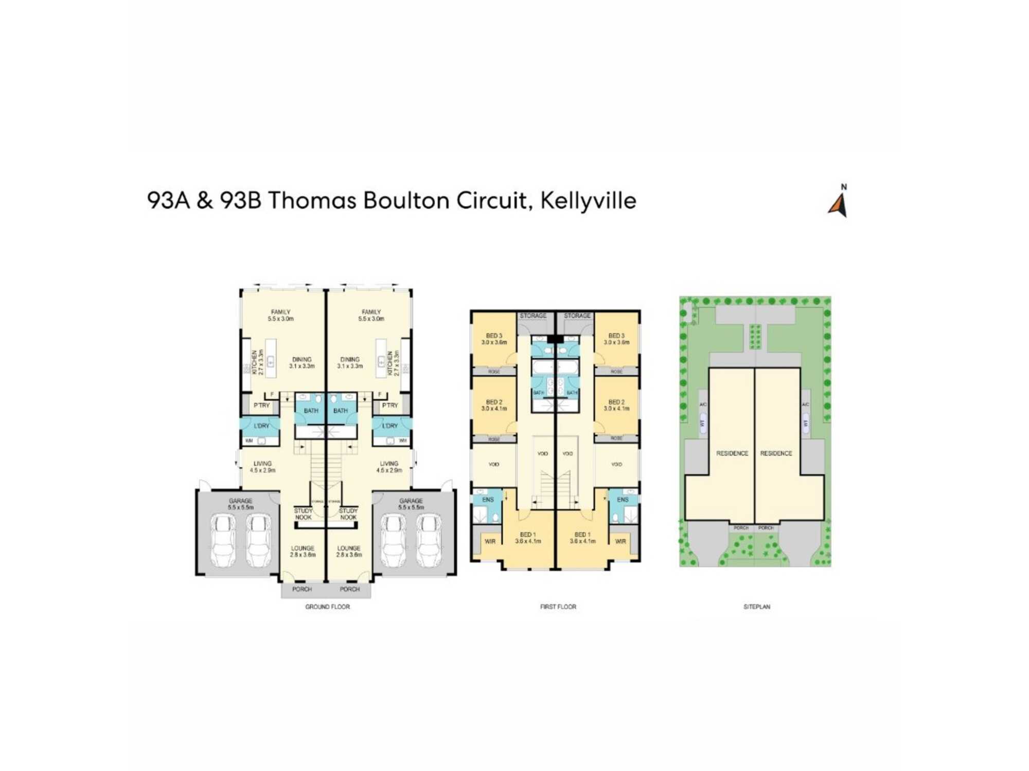 93A and 93B Thomas Boulton Circuit Kellyville 93A and 93B Thomas Boulton Circuit Kellyville