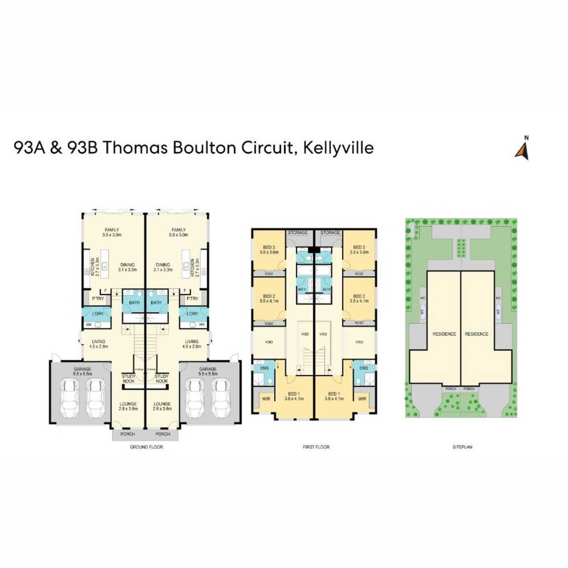 93A and 93B Thomas Boulton Circuit Kellyville 93A and 93B Thomas Boulton Circuit Kellyville