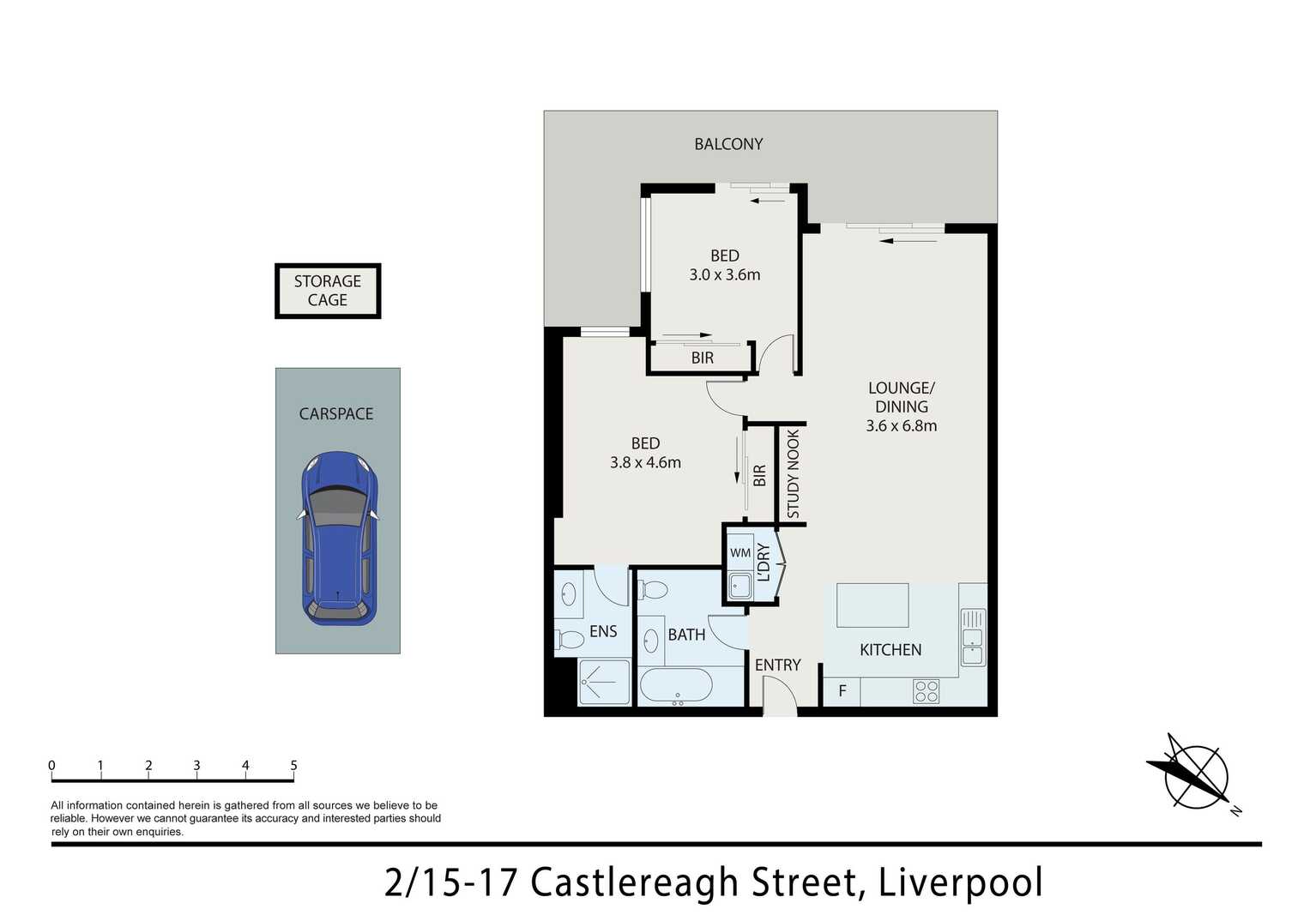 2/15-17 Castlereagh Street Liverpool