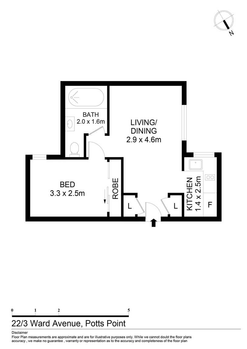 22/3 Ward Avenue Potts Point