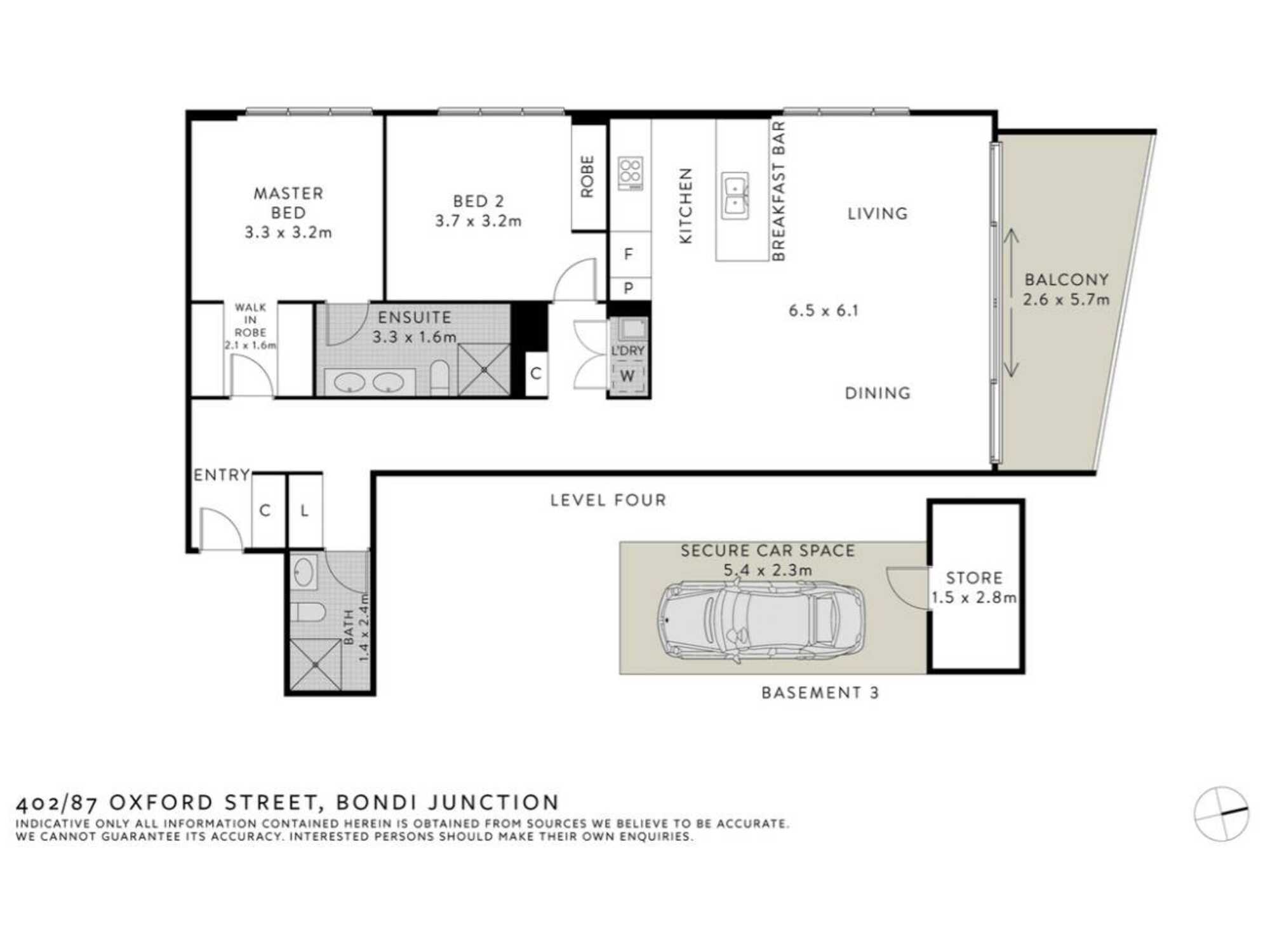 402/87 Oxford Street Bondi Junction