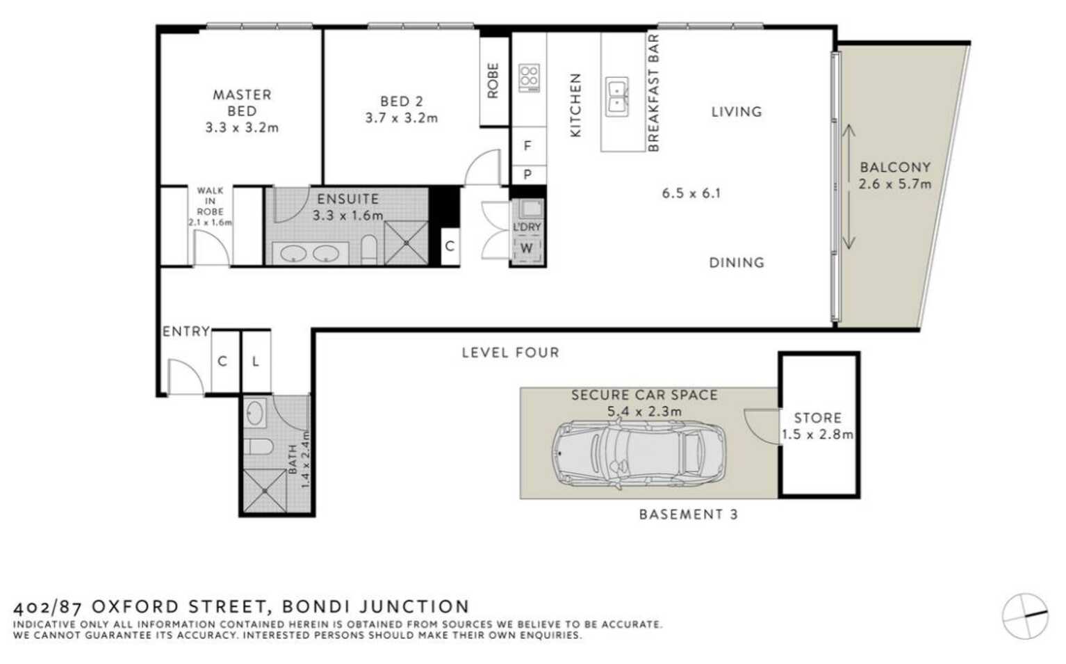 402/87 Oxford Street Bondi Junction