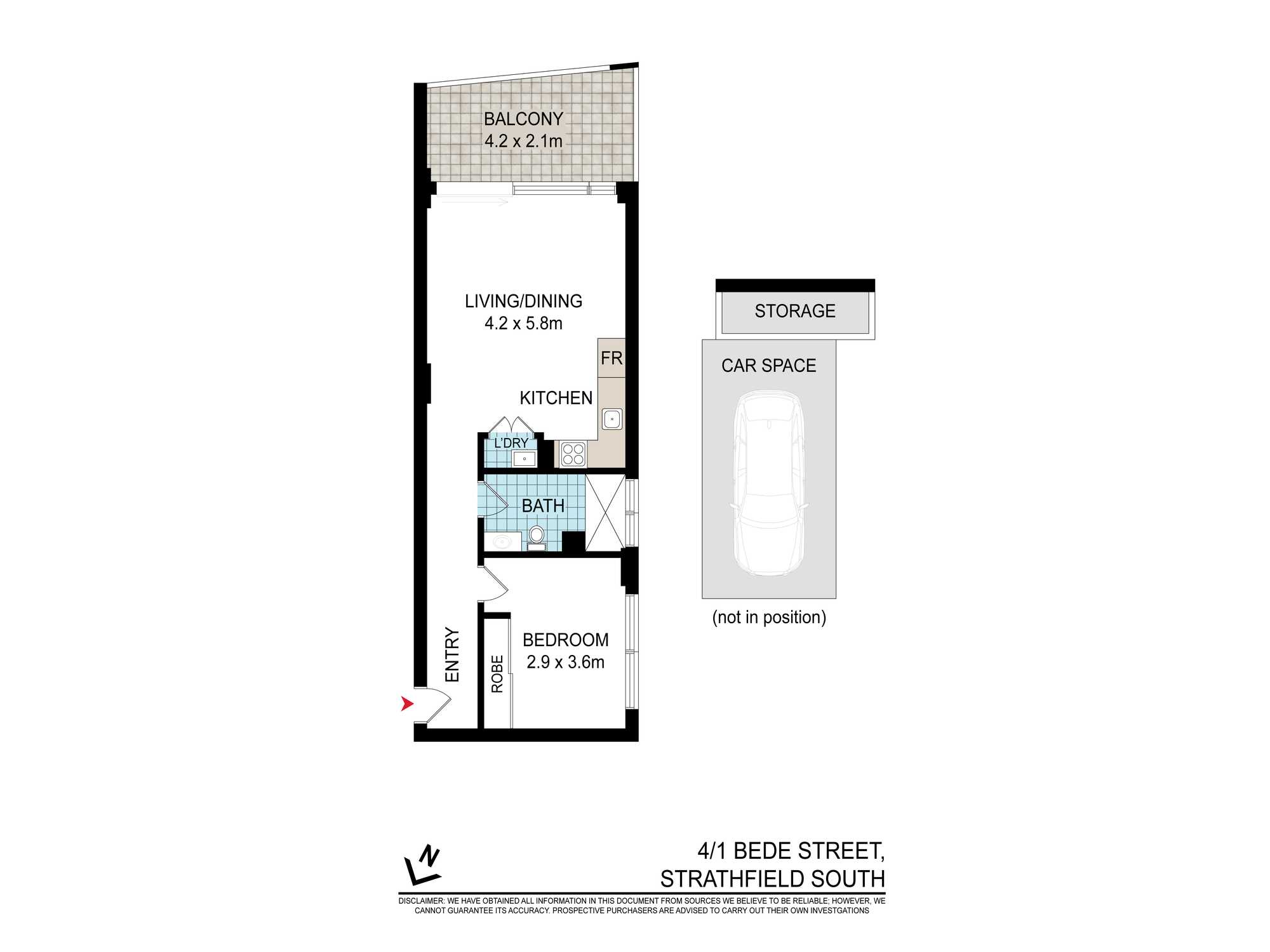4/1 BEDE STREET Strathfield South