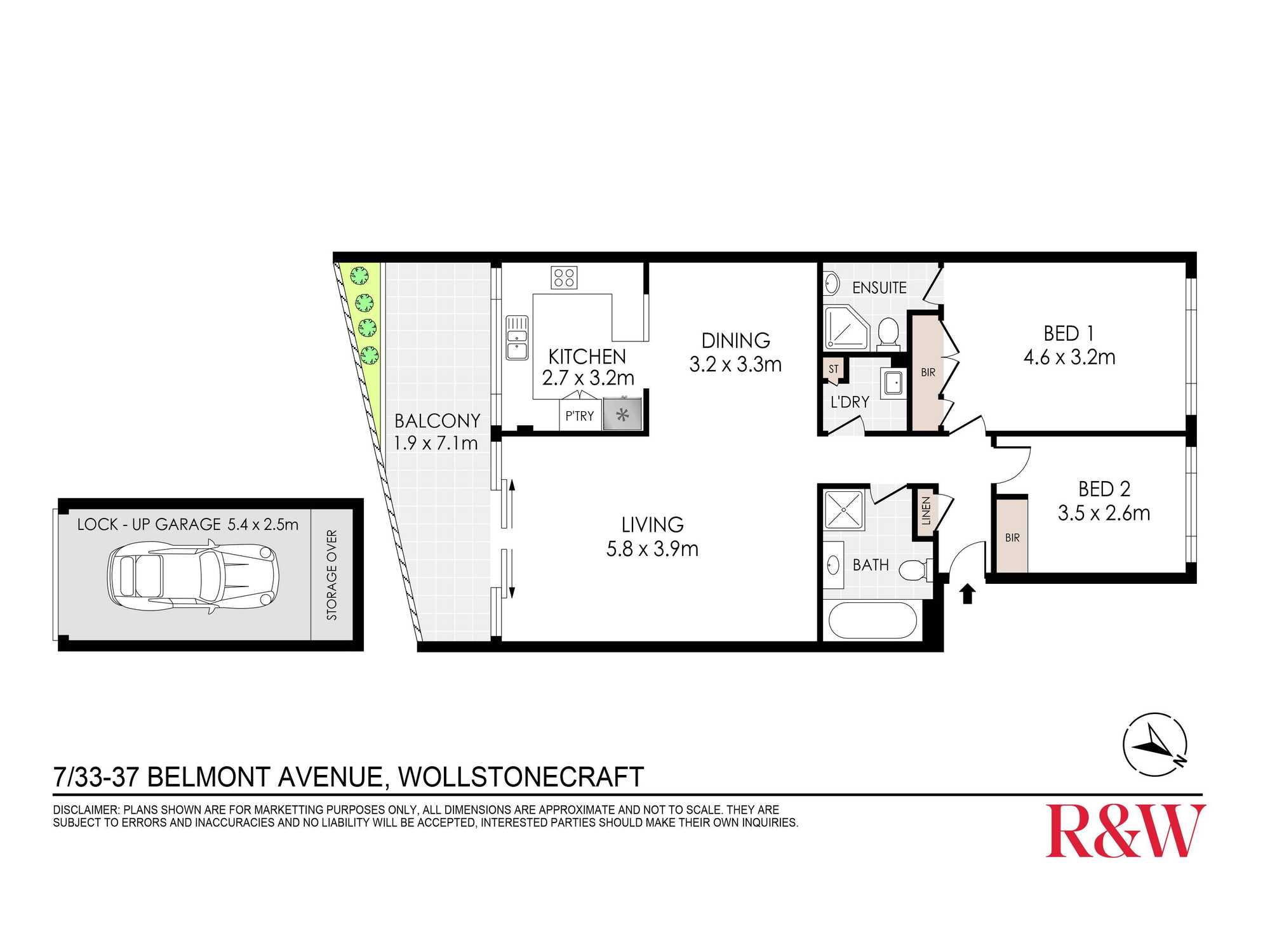 7/33-37 Belmont Avenue Wollstonecraft 7/33-37 Belmont Avenue Wollstonecraft