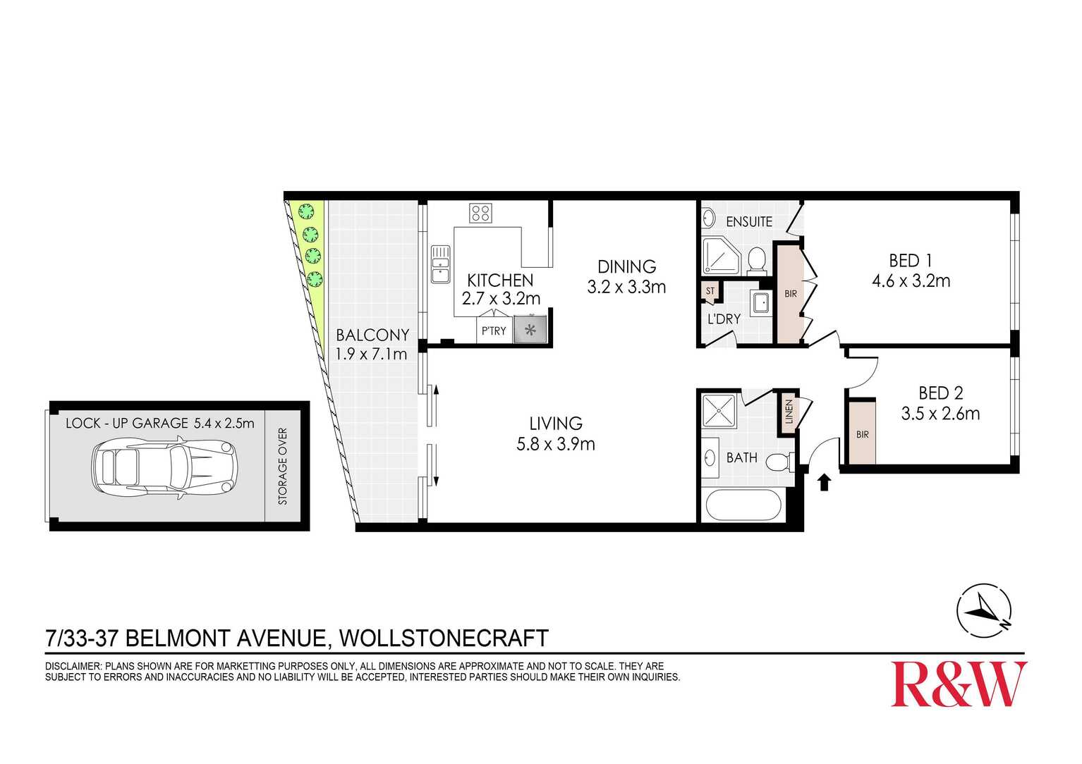 7/33-37 Belmont Avenue Wollstonecraft 7/33-37 Belmont Avenue Wollstonecraft