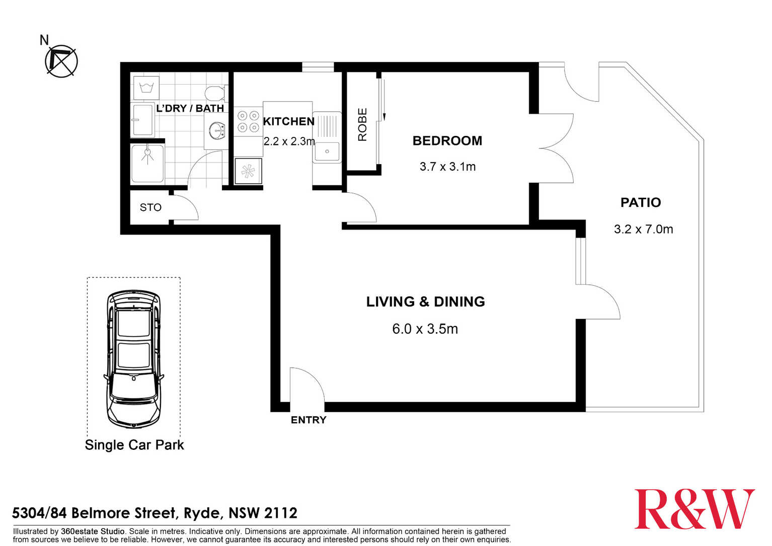 5304/84 Belmore Street Ryde 5304/84 Belmore Street Ryde