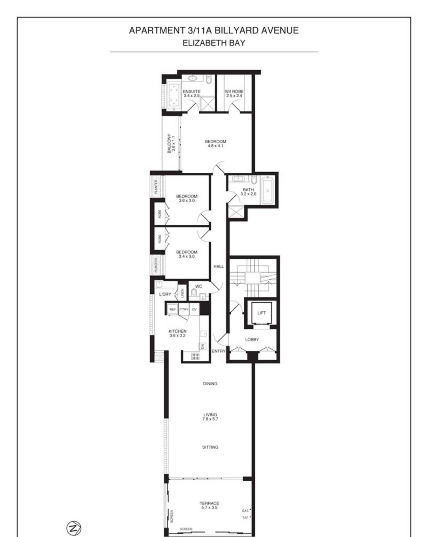 3/11A Billyard Avenue Elizabeth Bay, Bay - Thumbnail 6