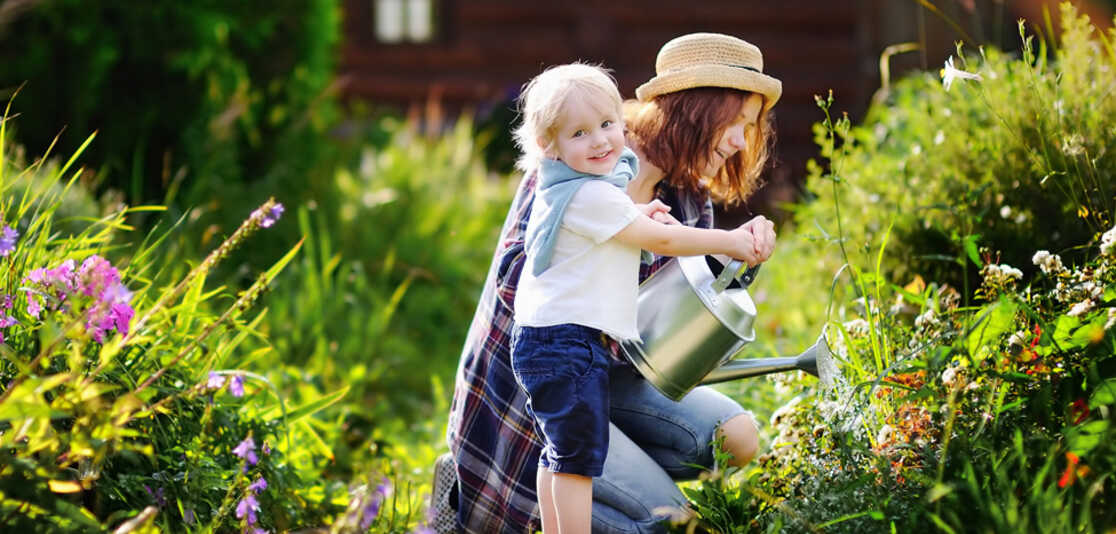 Spring garden that is summer ready Spring garden that is summer ready