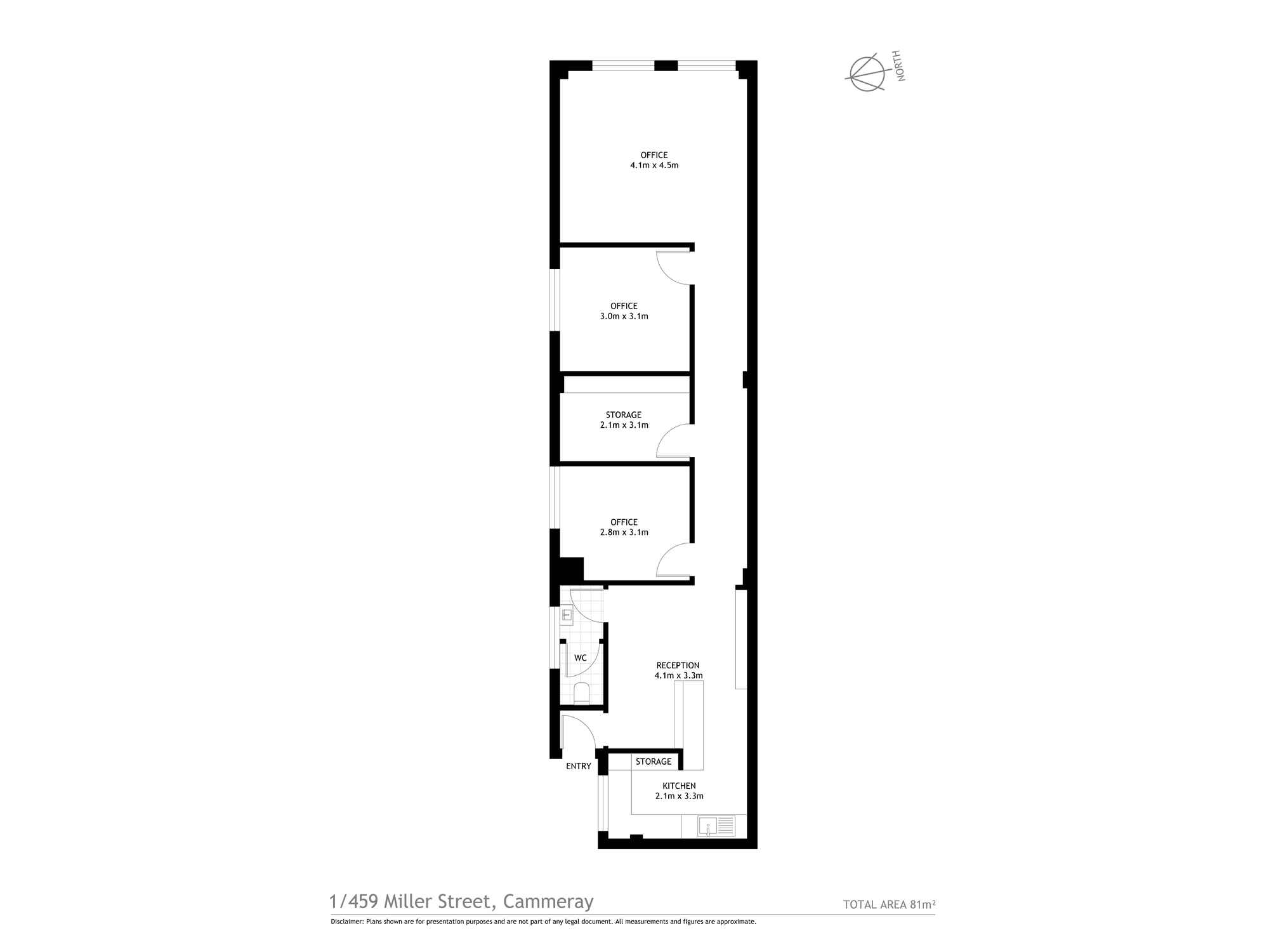 Suite 1/457 Miller Street Cammeray