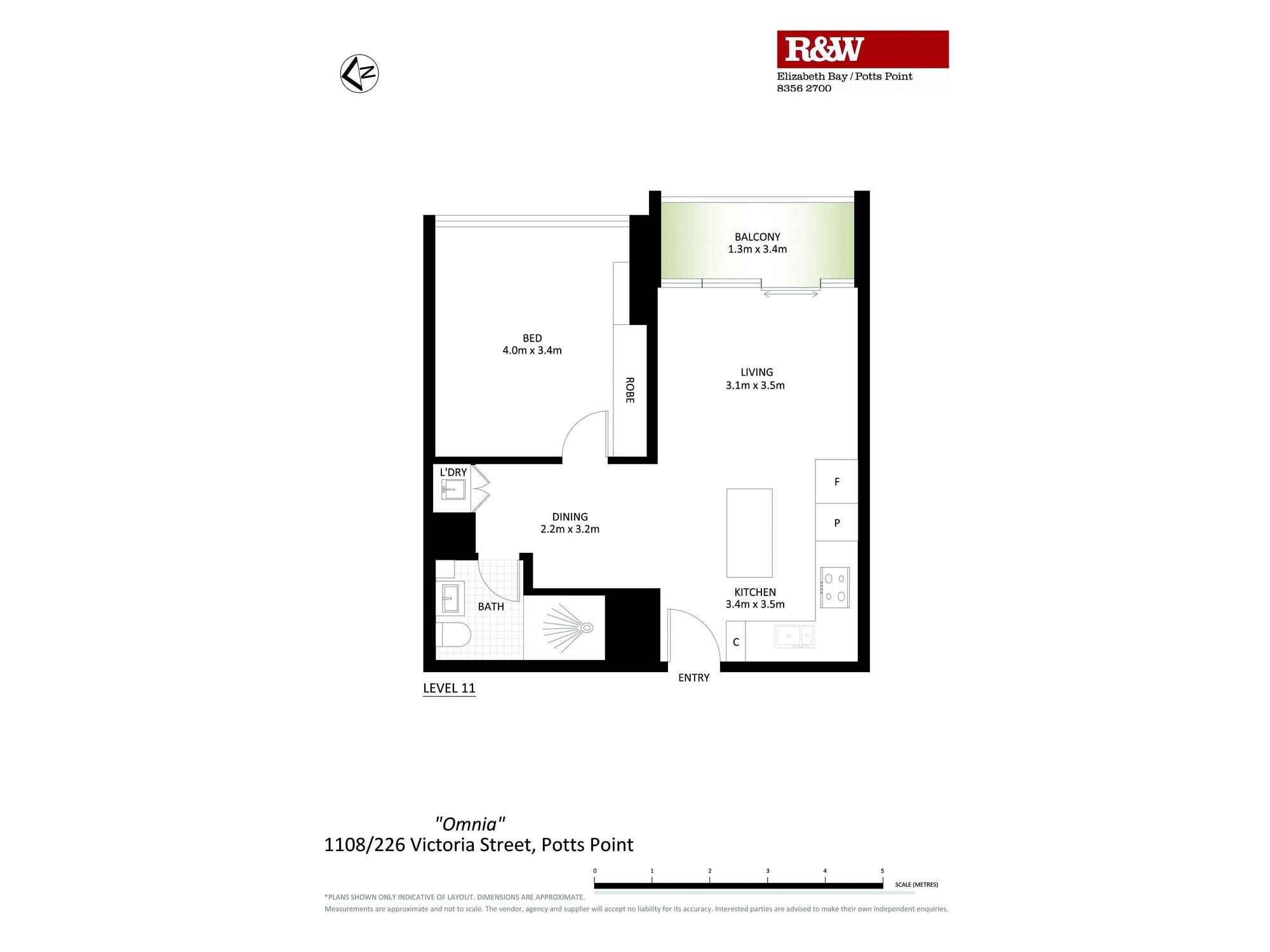 1108/226 Victoria Street Potts Point 1108/226 Victoria Street Potts Point