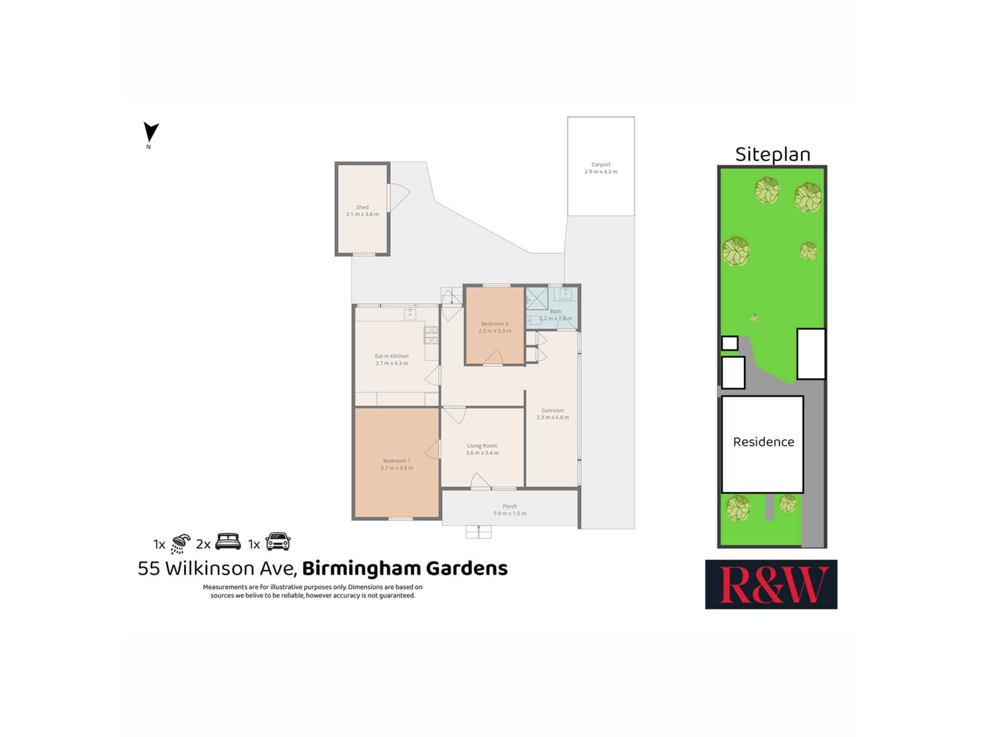 55 Wilkinson Avenue Birmingham Gardens