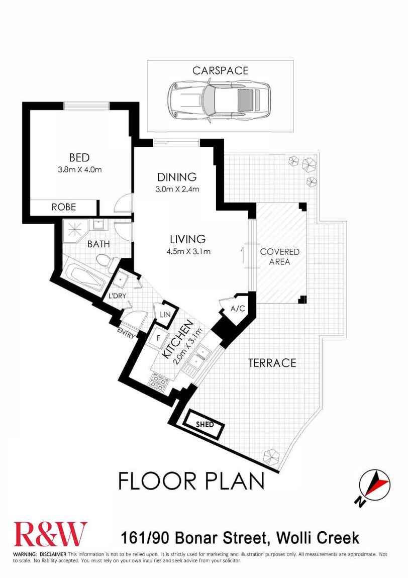 161/90 Bonar Street Wolli Creek 161/90 Bonar Street Wolli Creek
