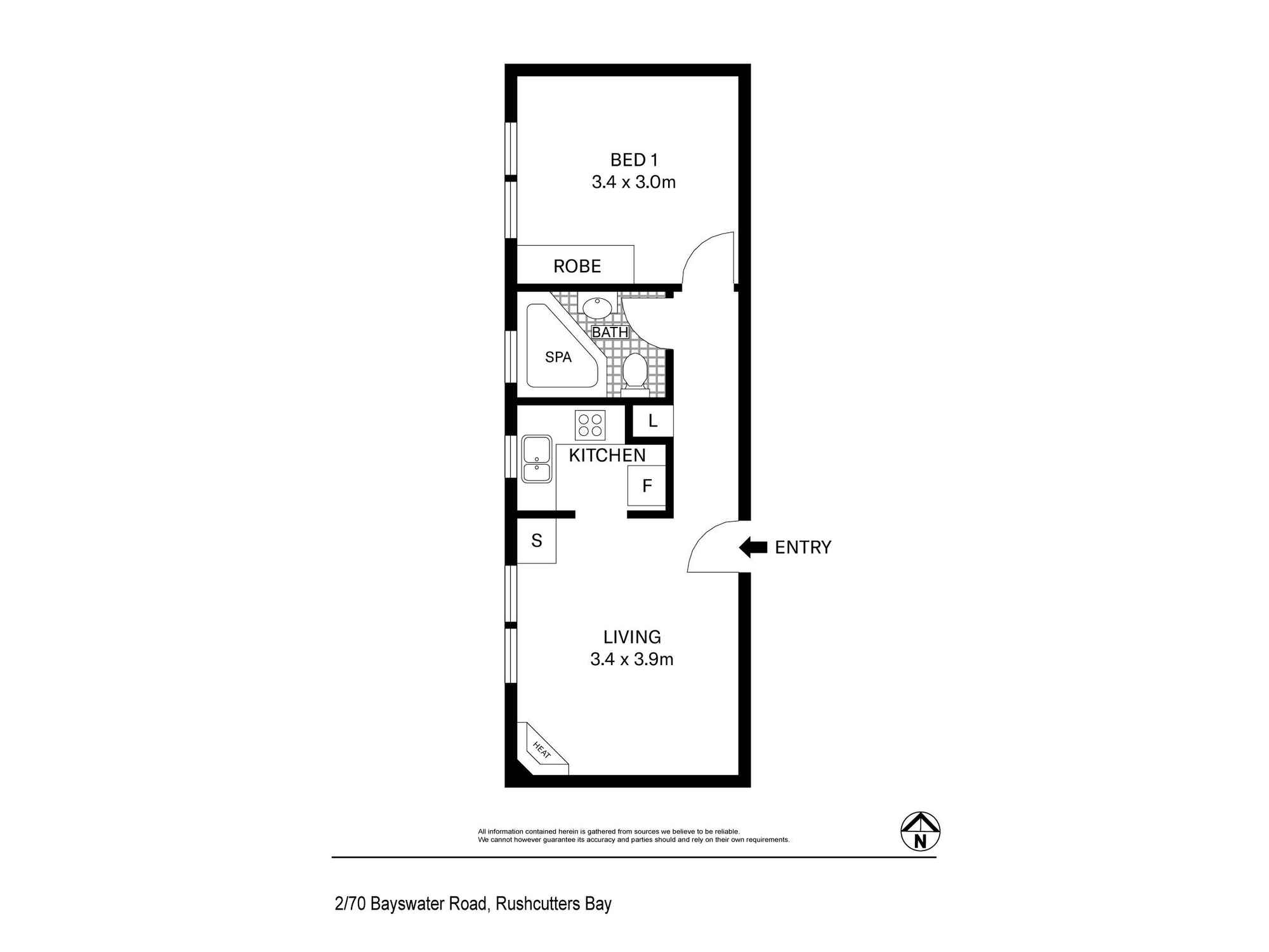 2/70 Bayswater Road Rushcutters Bay