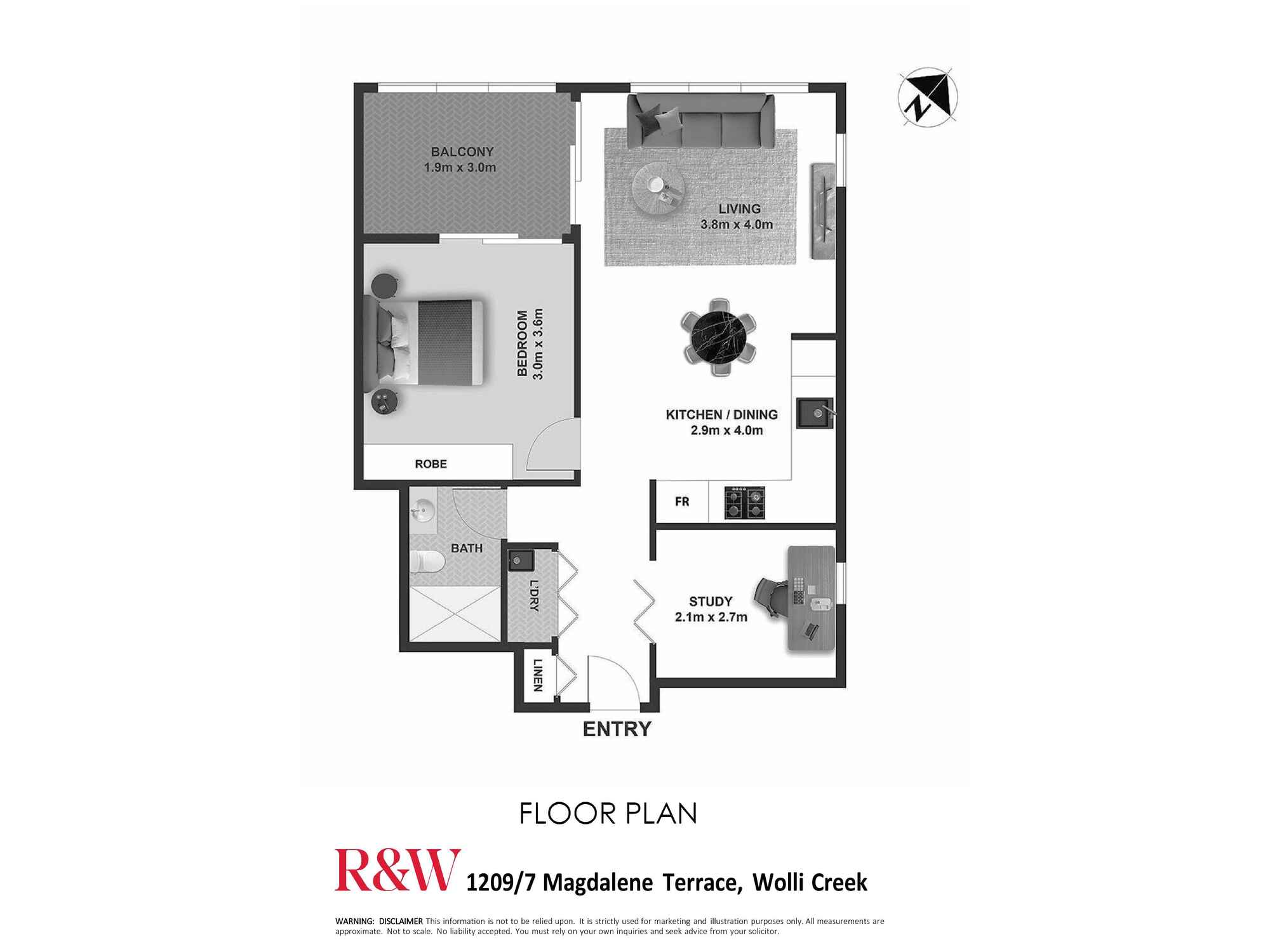 1209/7 Magdalene Terrace Wolli Creek