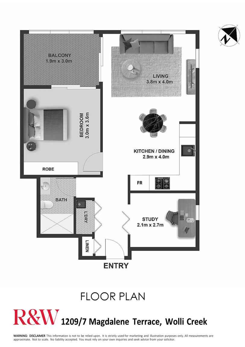 1209/7 Magdalene Terrace Wolli Creek