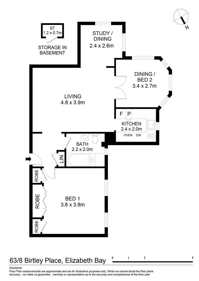 63/8 Birtley Place Elizabeth Bay