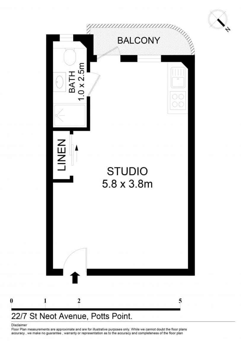 22/7 St Neot Avenue Potts Point