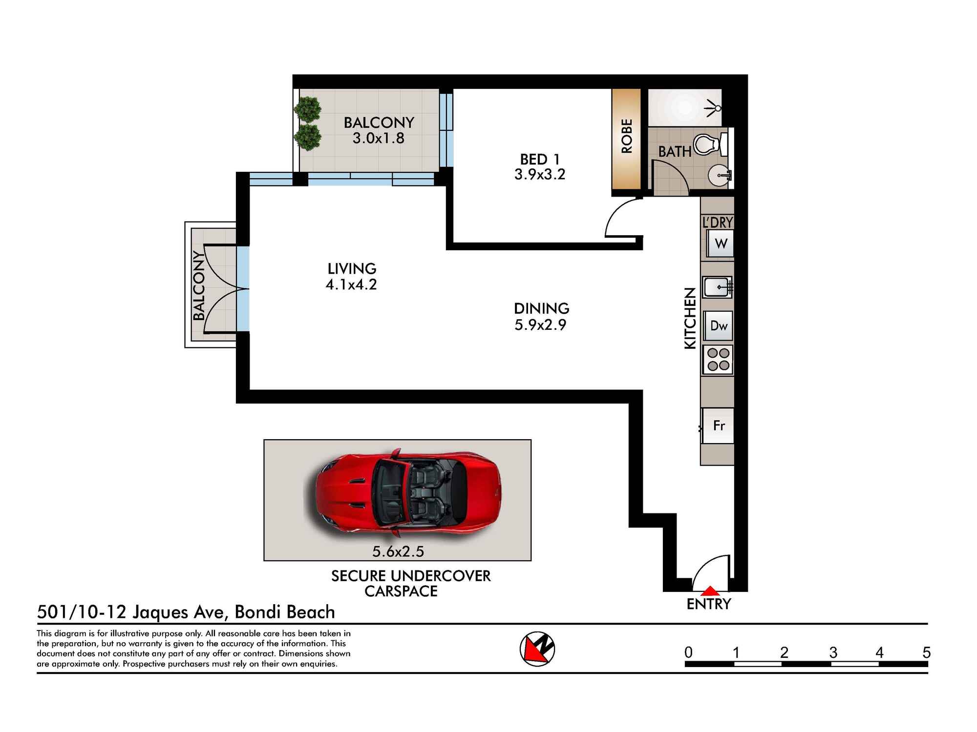 501/10 Jaques Avenue Bondi Beach
