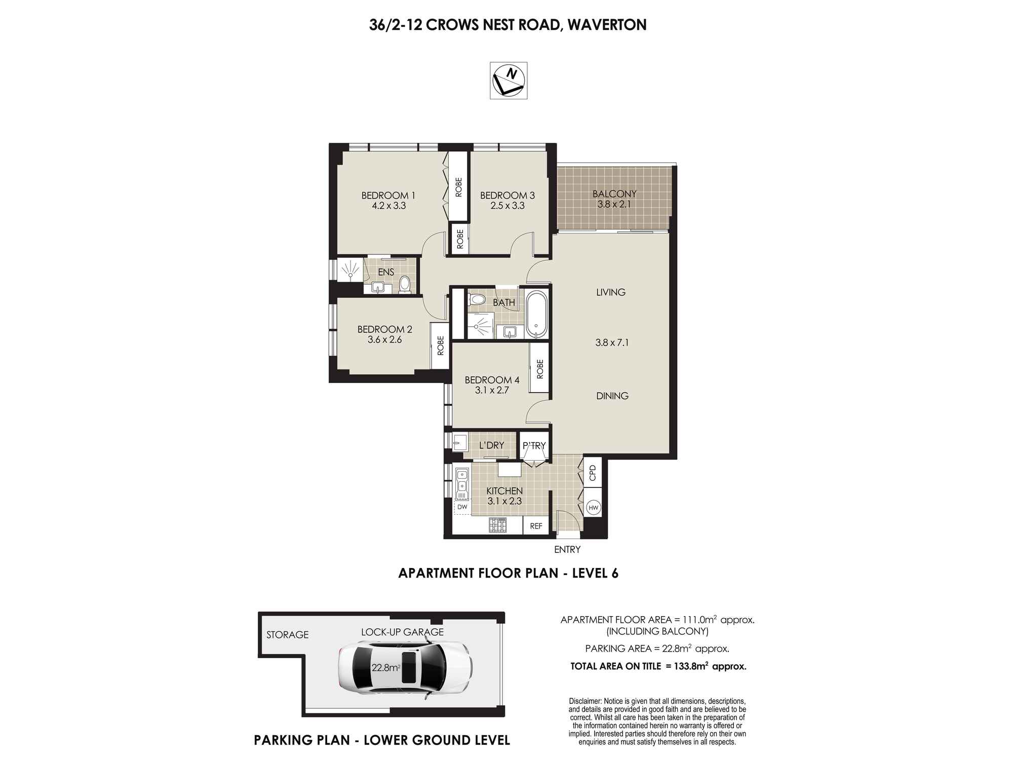 36/2-12 Crows Nest Road Waverton