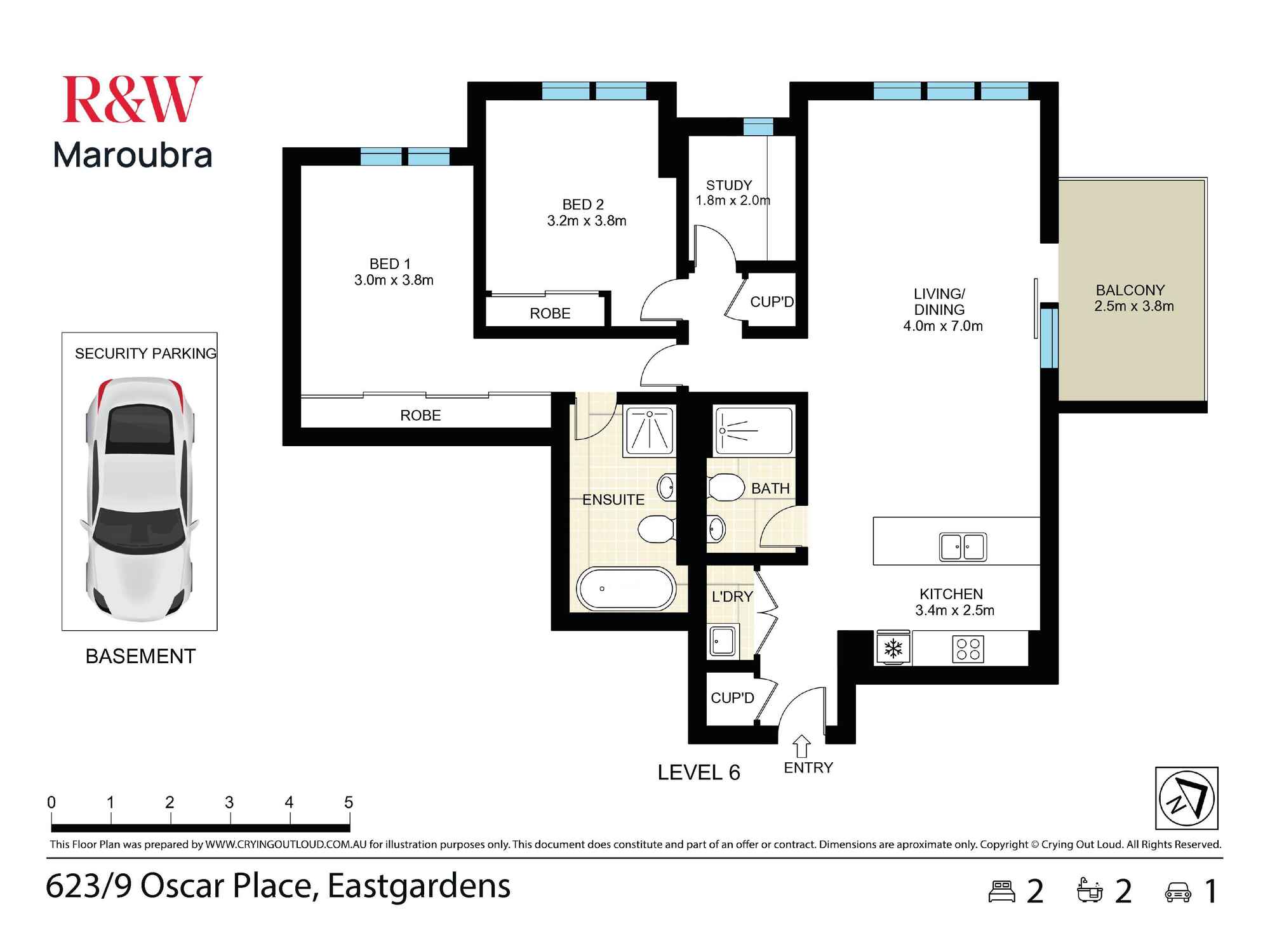 623/9 Oscar Place Eastgardens