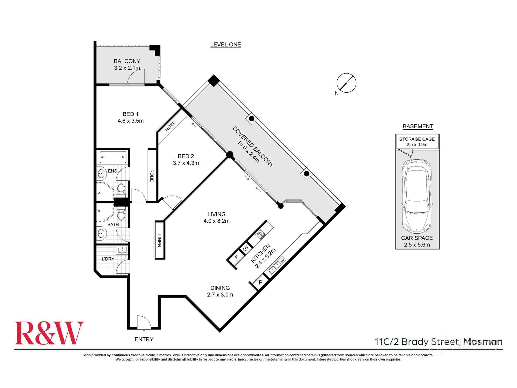 11c/2 Brady St Mosman