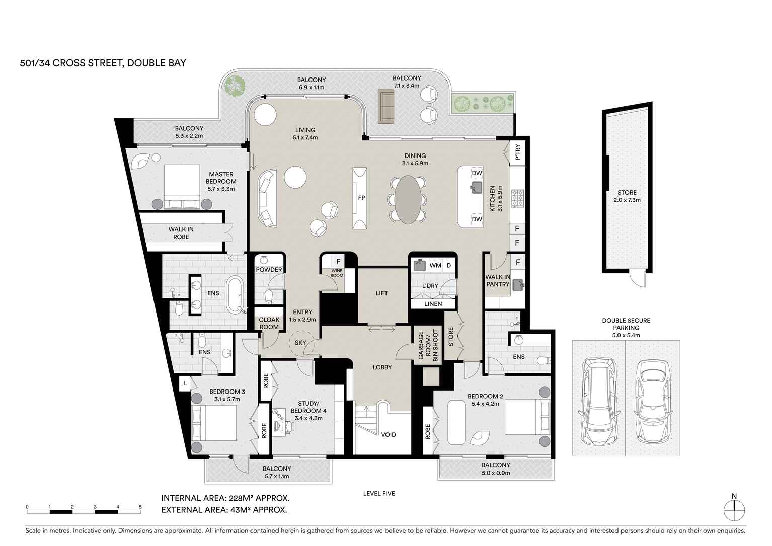 501/34 Cross Street Double Bay