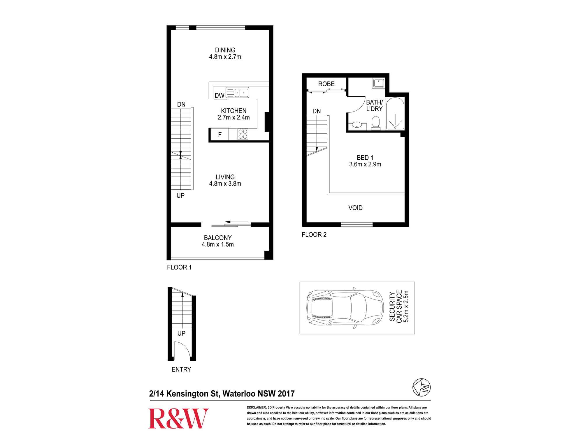 2/14 Kensington Street Waterloo