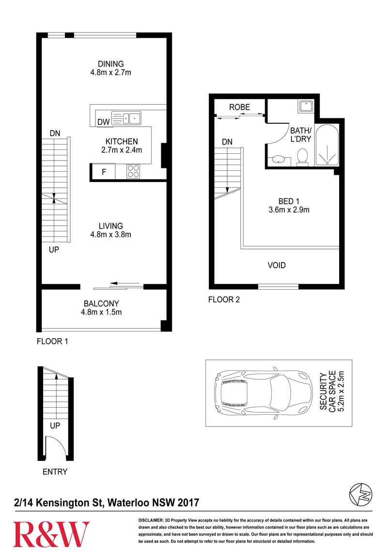 2/14 Kensington Street Waterloo