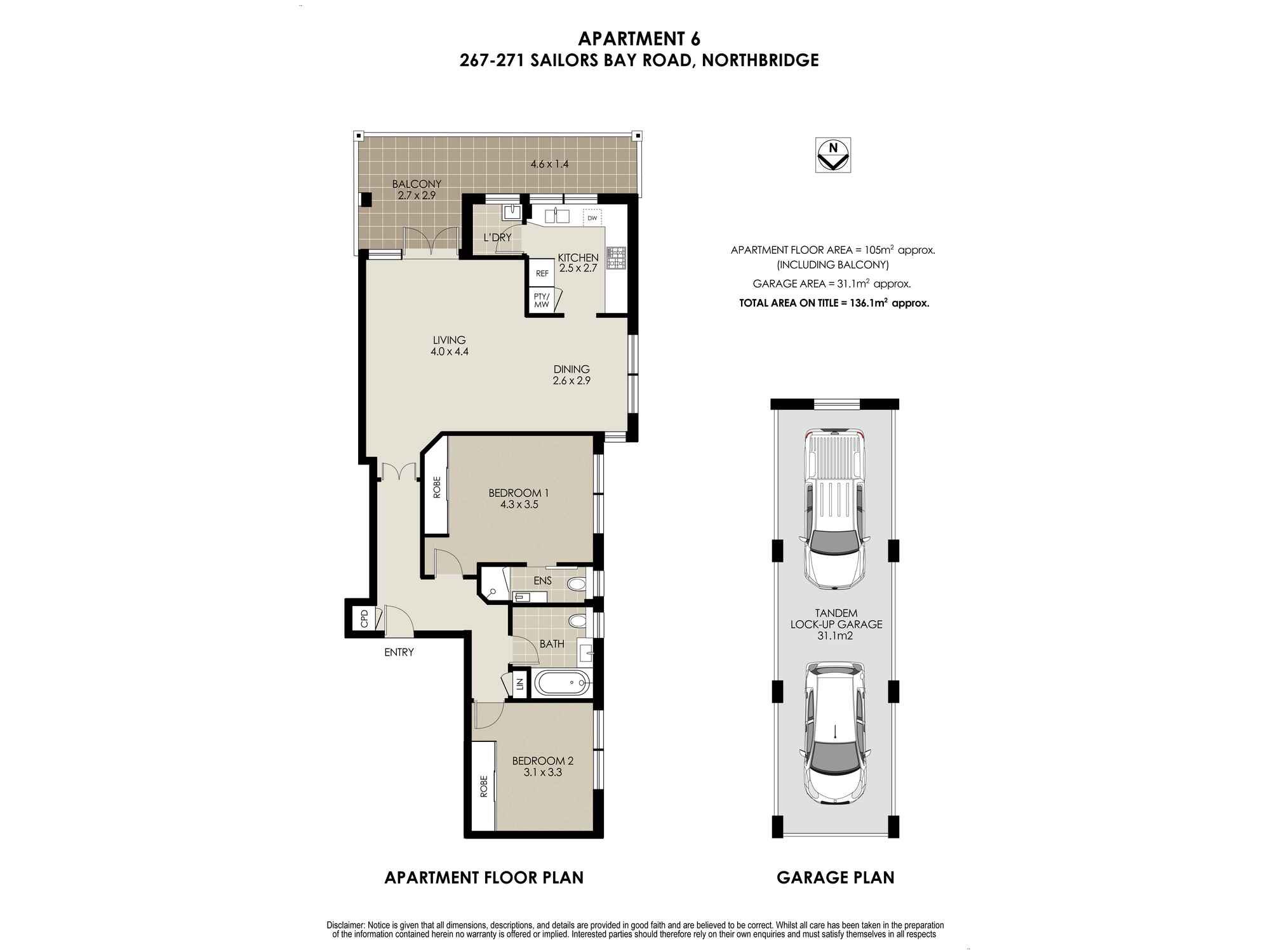 6/267-271 Sailors Bay Road Northbridge