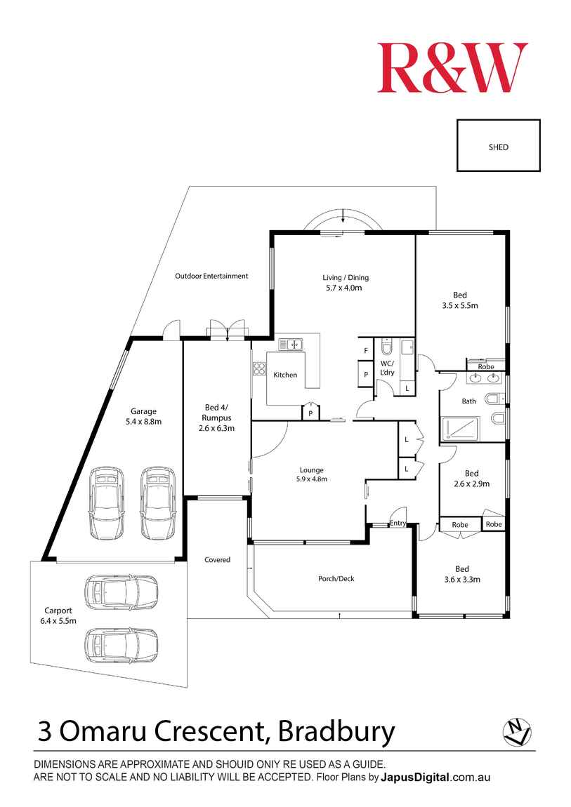 3 OMARU CRESCENT Bradbury